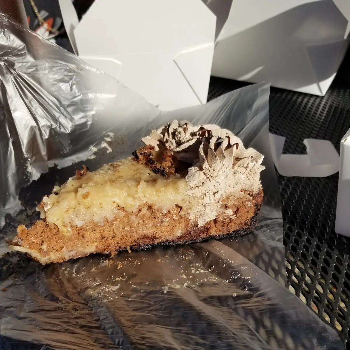 German Chocolate Cheesecake