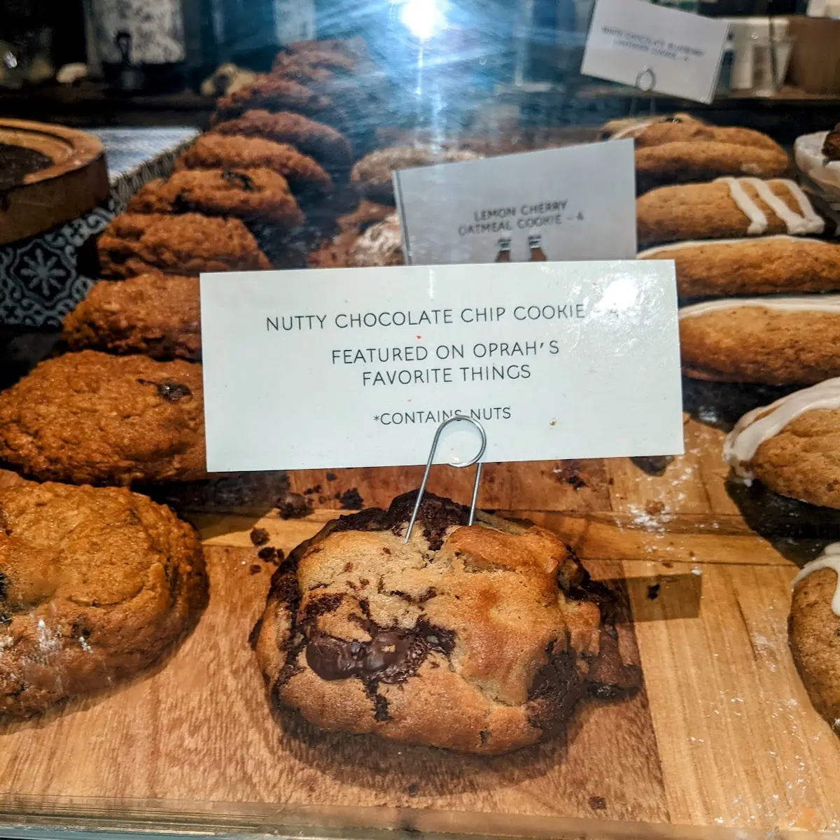 Nutty Chocolate Chip Cookie