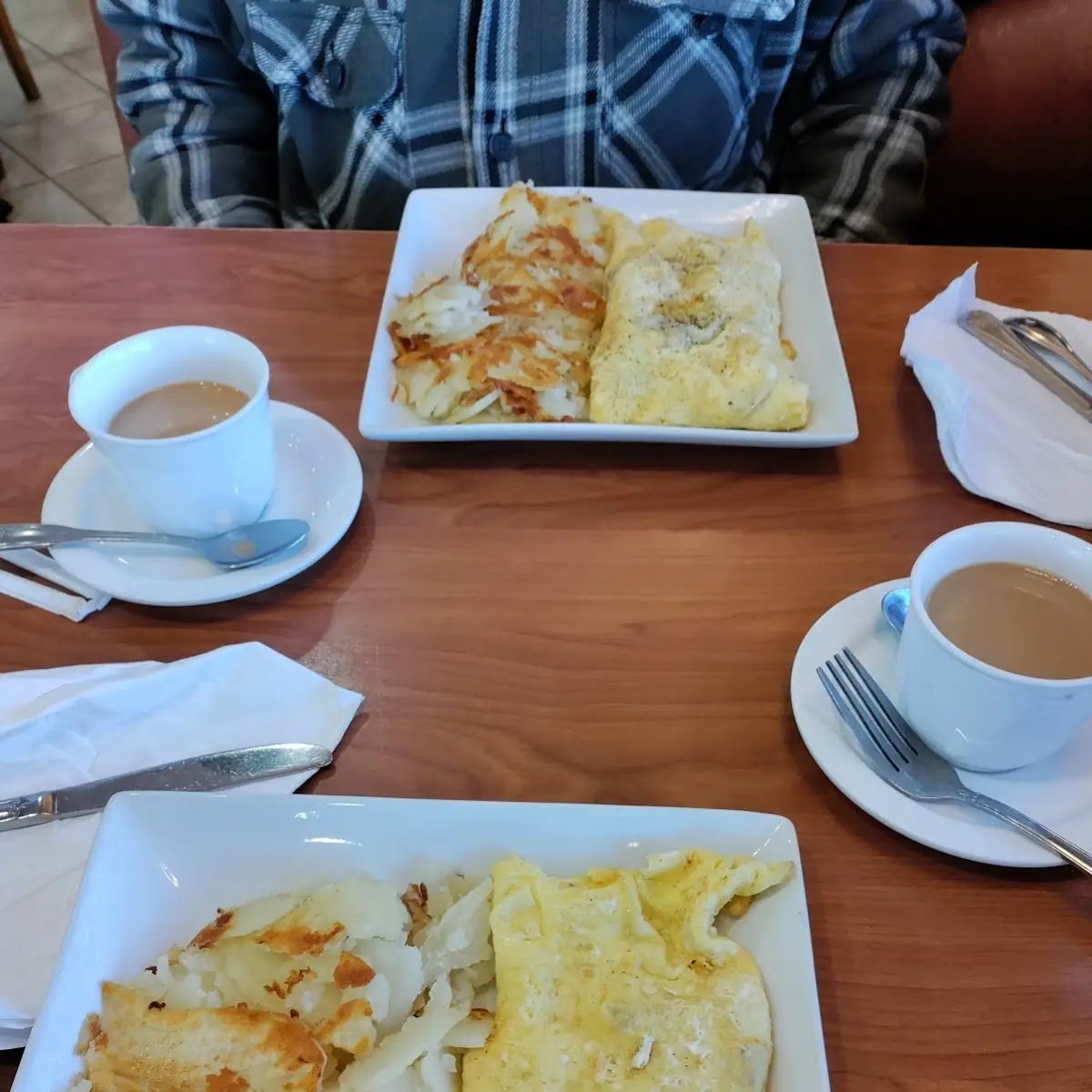 Spinach & Feta Omelette