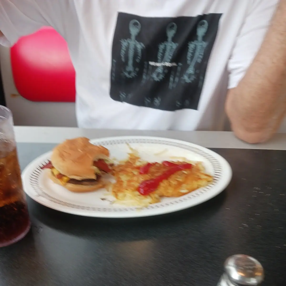 Bacon Cheeseburger with Hash Browns