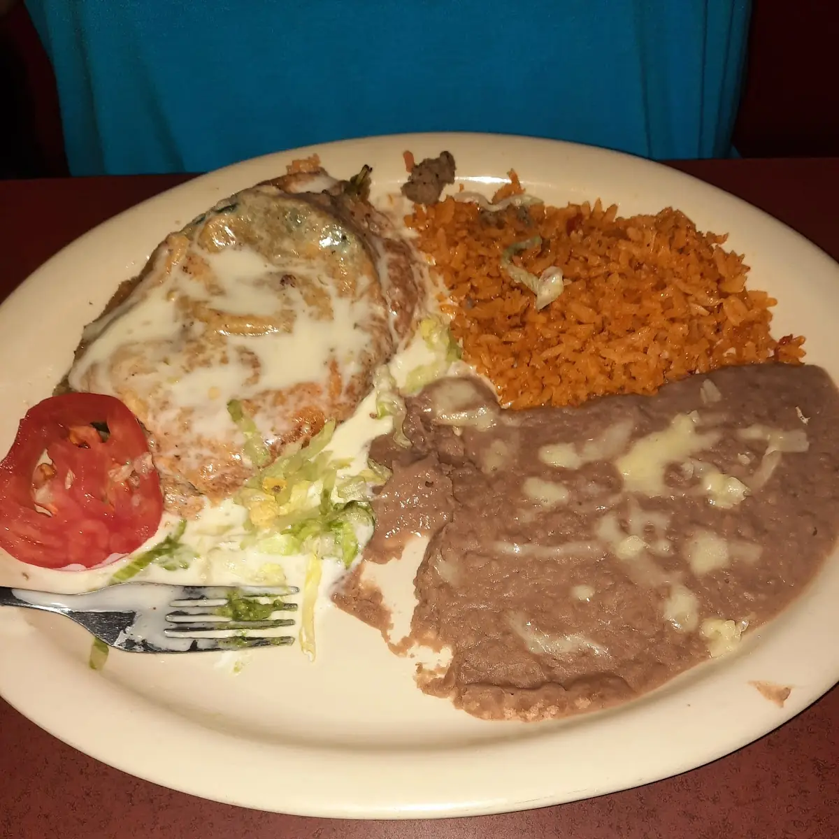 1. Chile Relleno & Taco