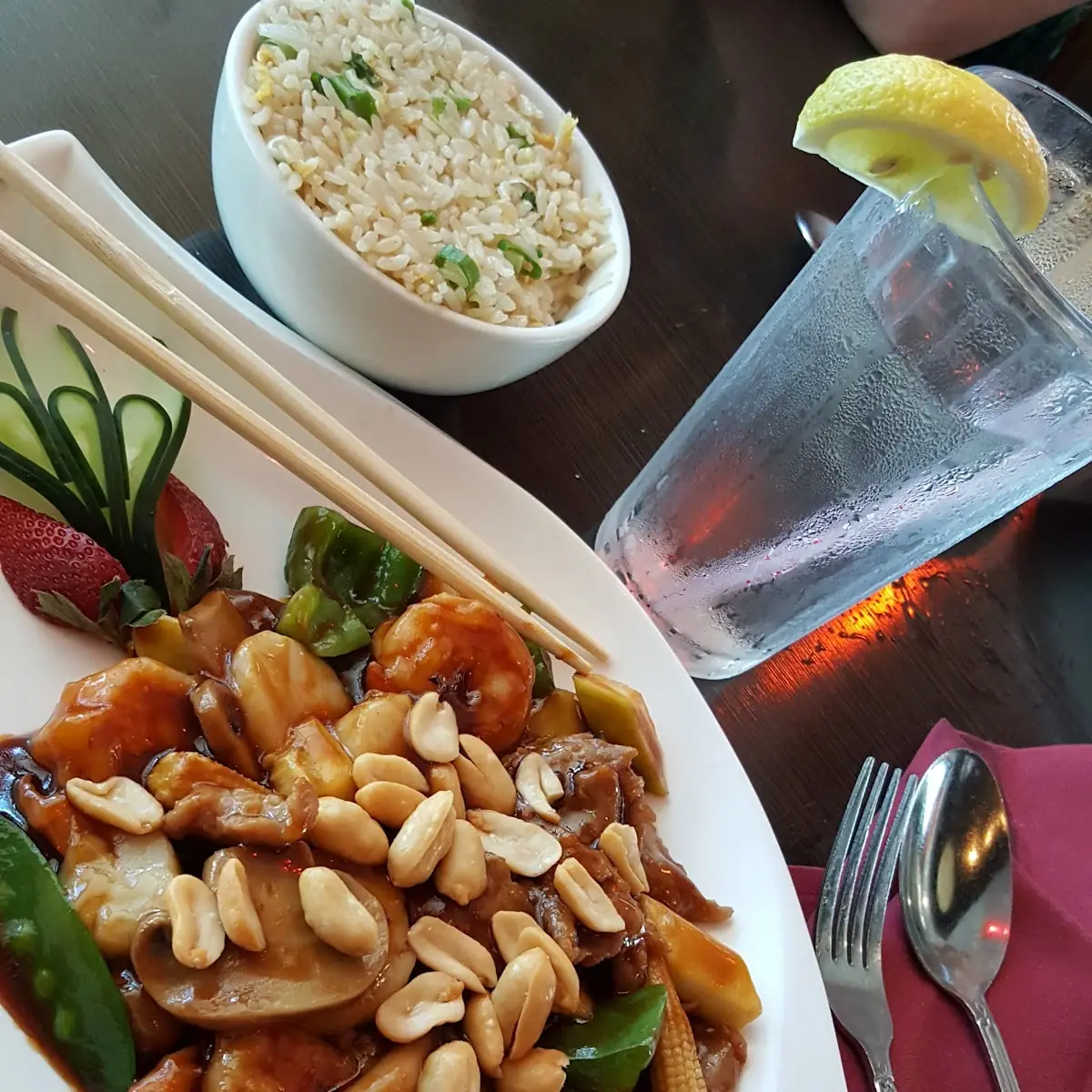 Kung Pao Triple Delight
