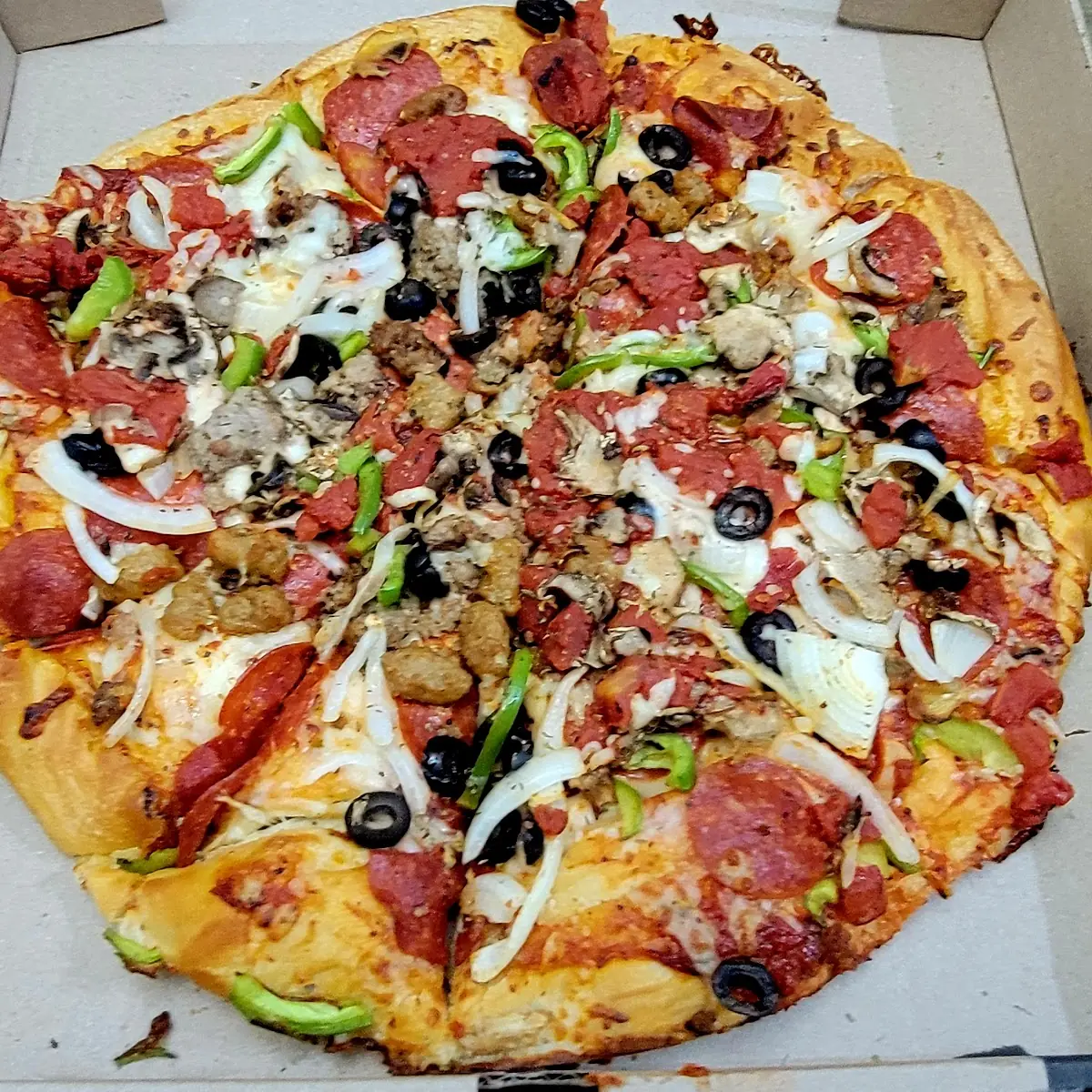 All Meat Pizza
