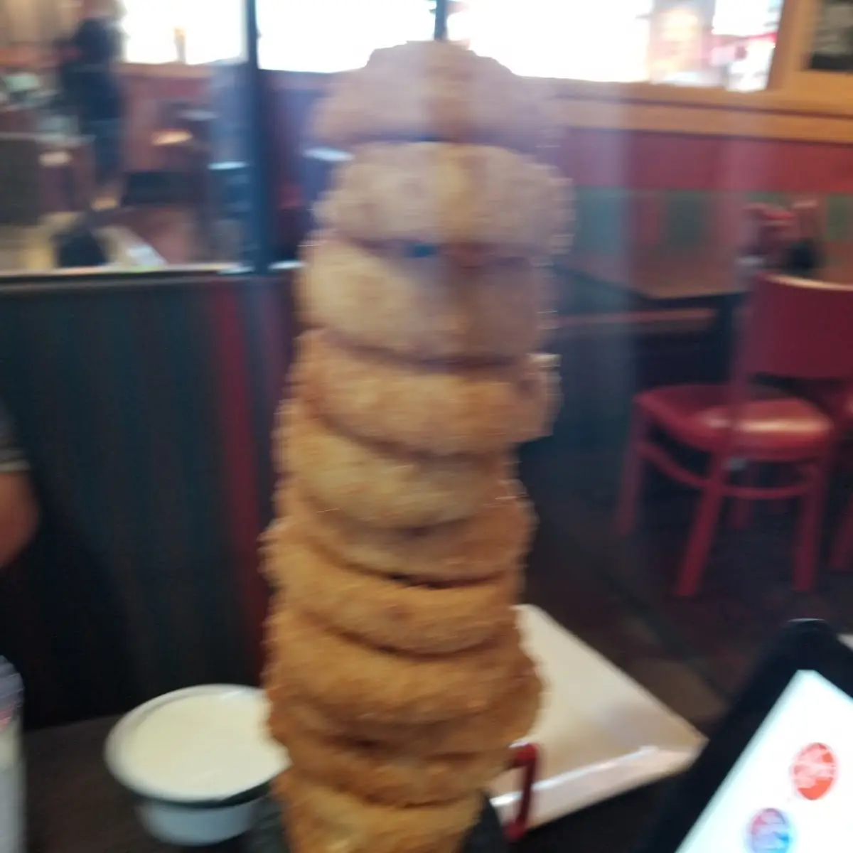 Towering Onion Rings