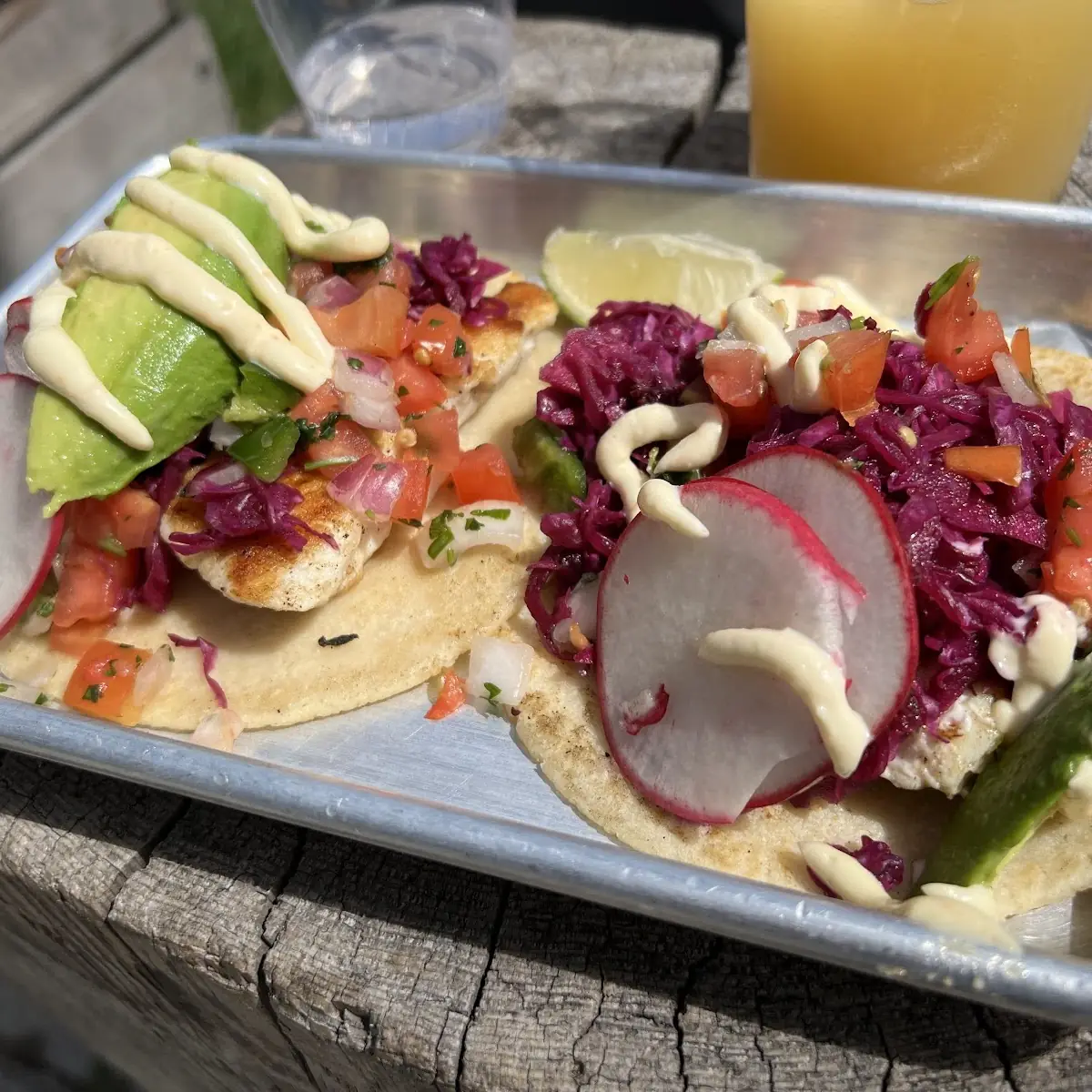 Fish Tacos on Corn Tortillas