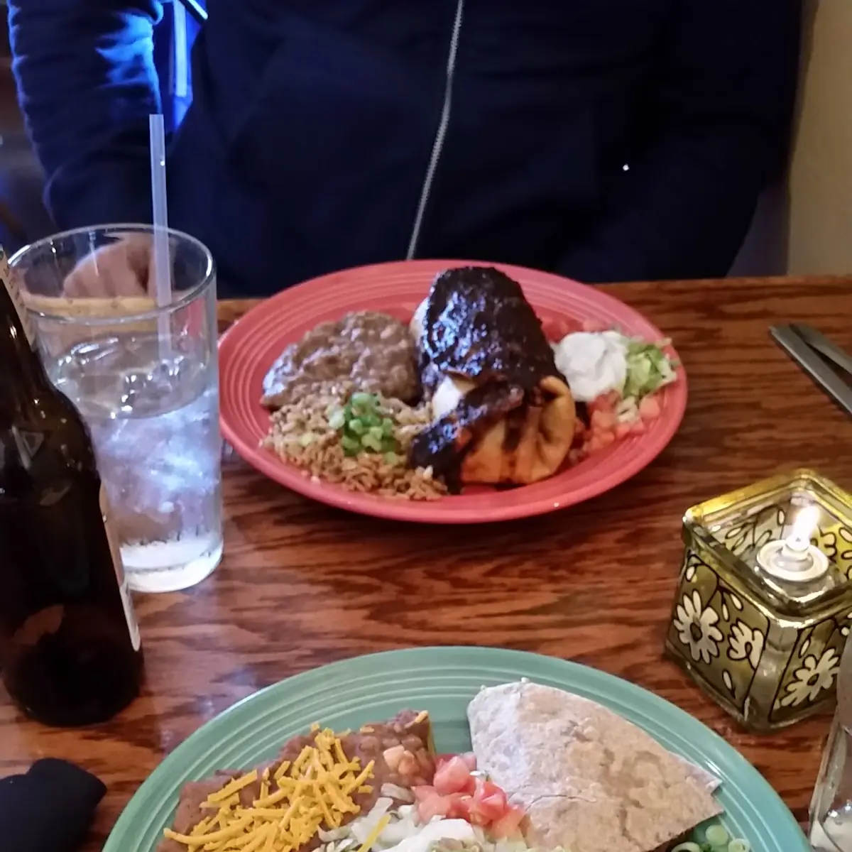 Jamaican Chicken Burrito