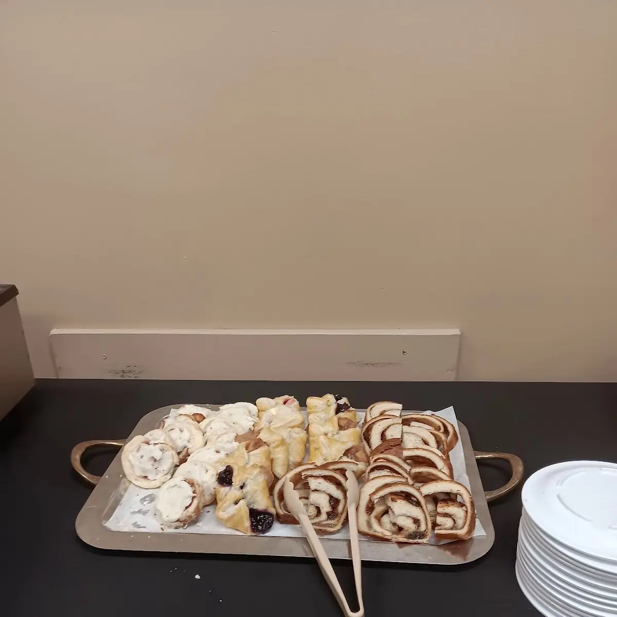 Cinnamon Rolls at Buffet