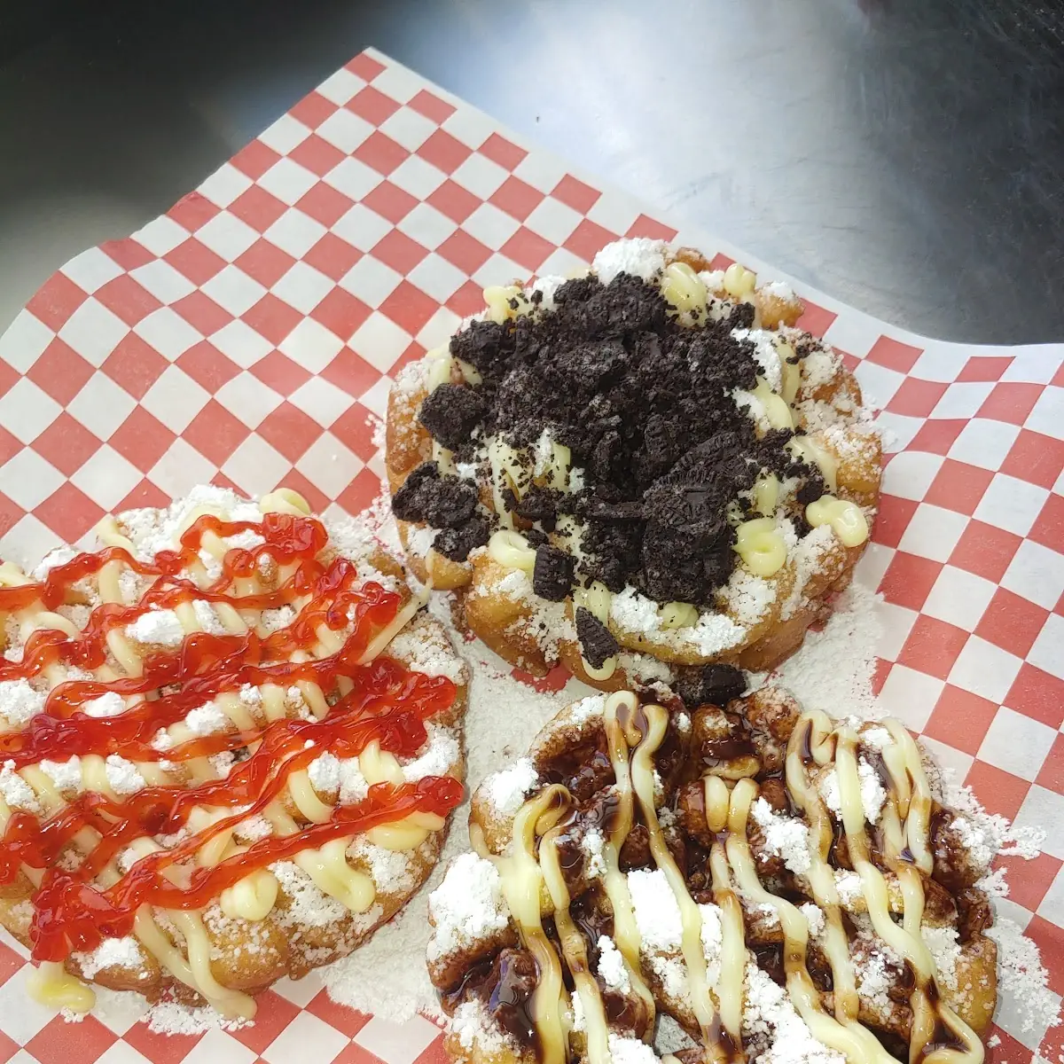 3 Mini Funnel Cakes