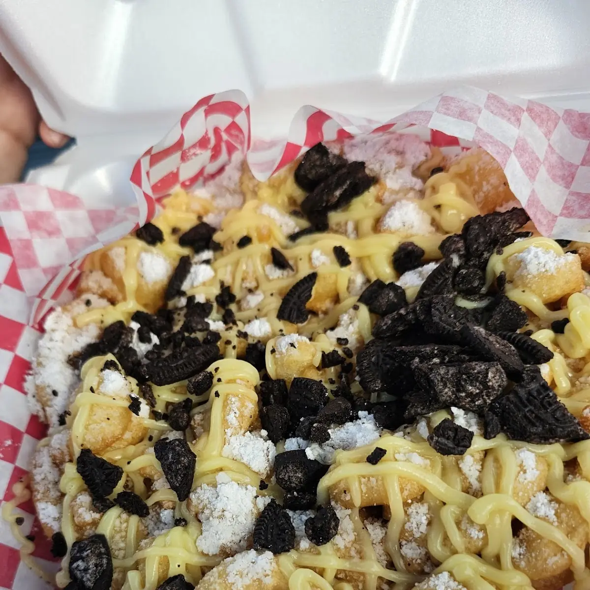 Cookies & Cream Funnel Cake