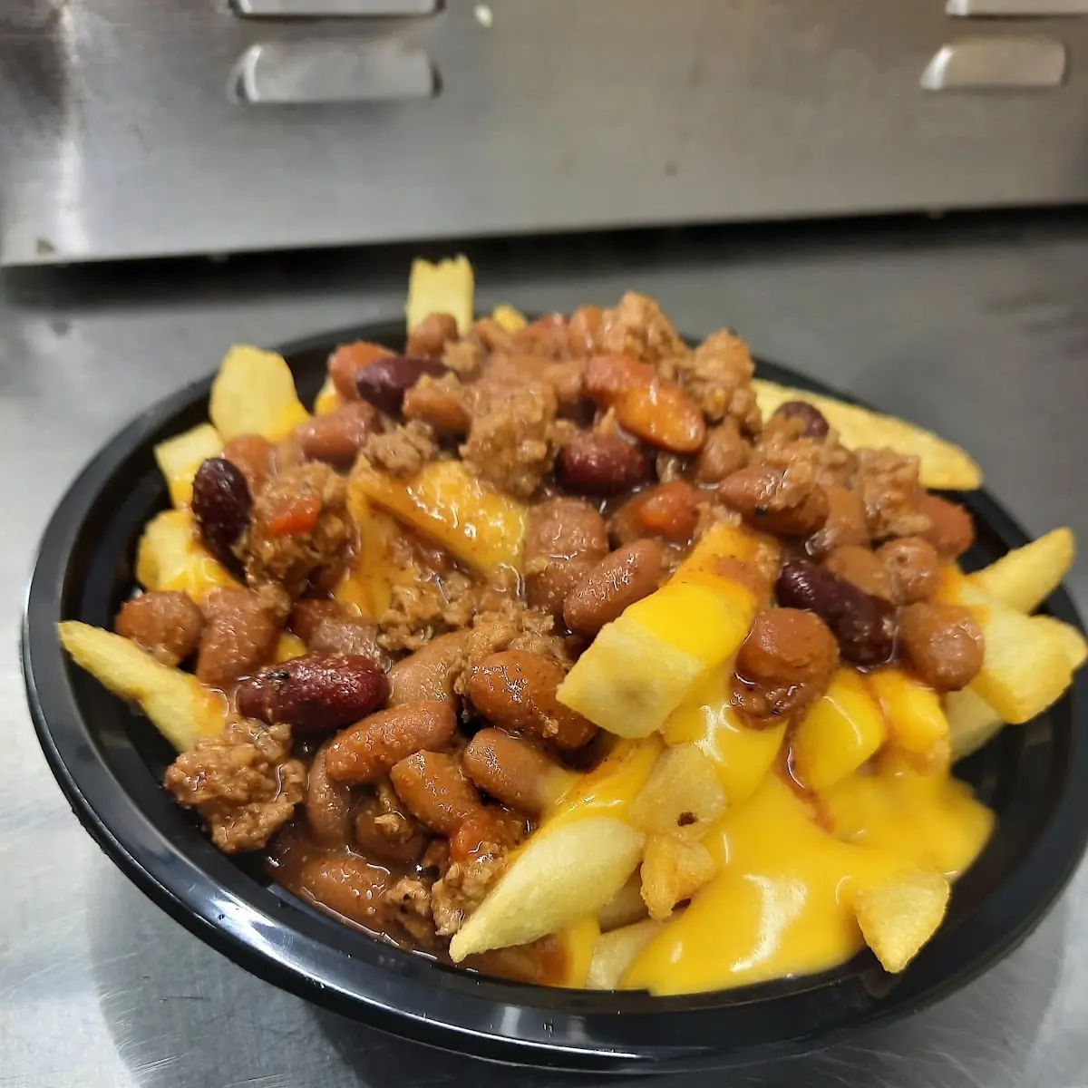 With Chili & Cheese