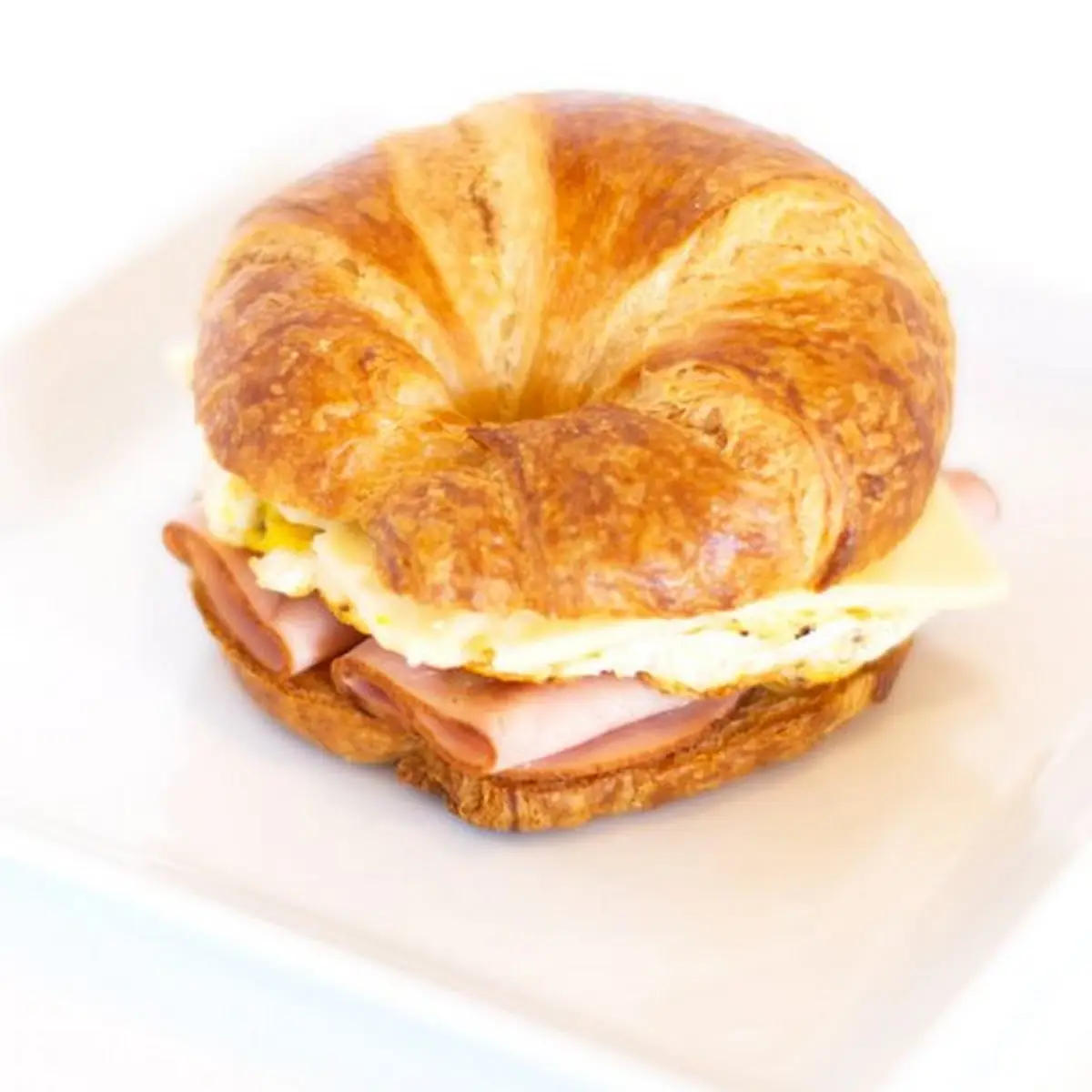 Ham Egg & Cheese Croissant