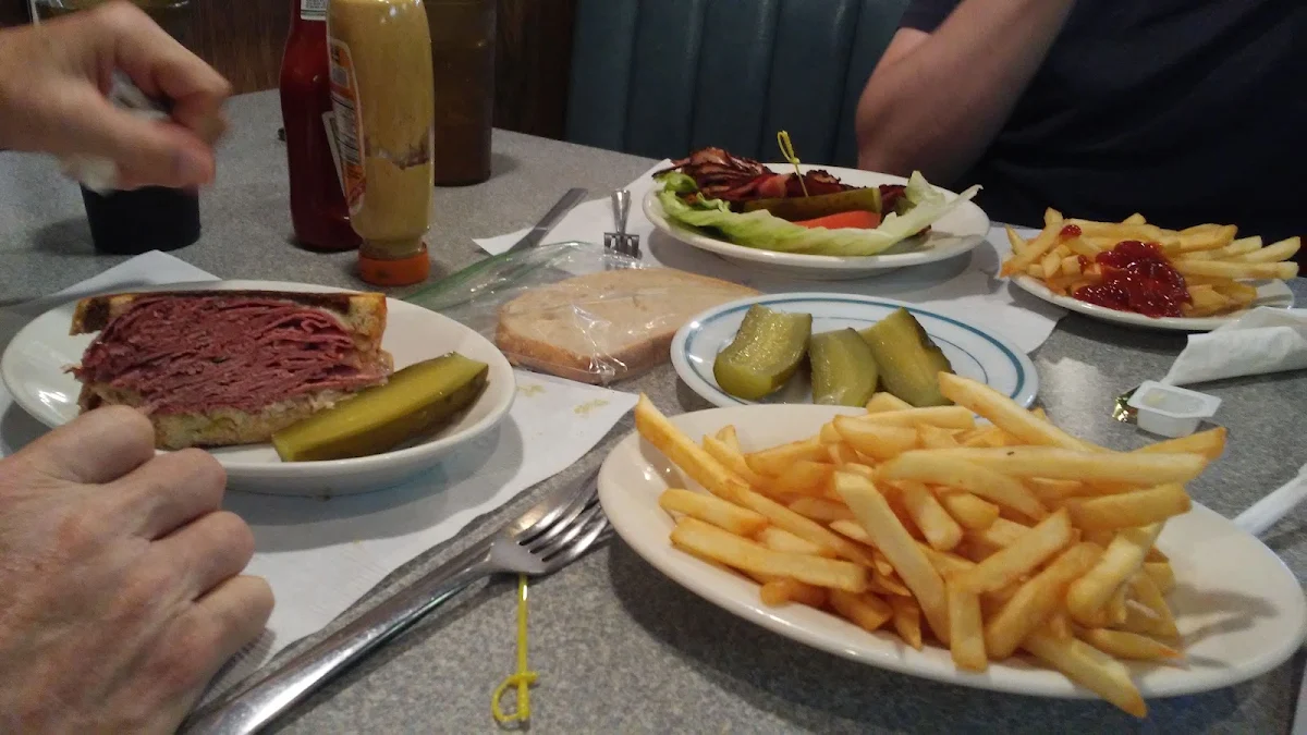 Corned Beef Sandwich Platter