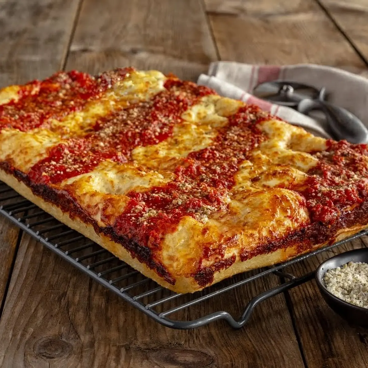 Detroit-Style Pizza