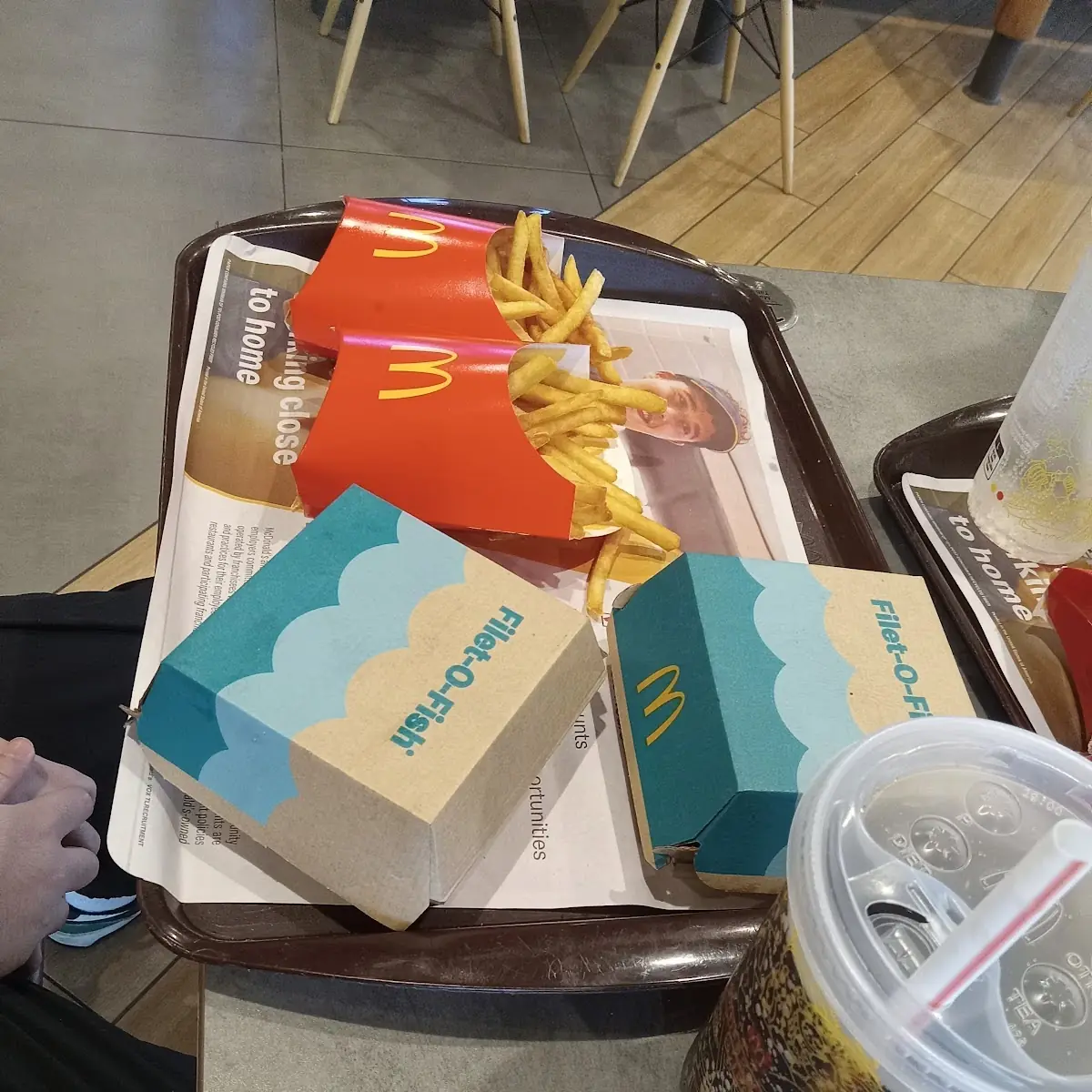 Filet O Fish Sandwich Combo