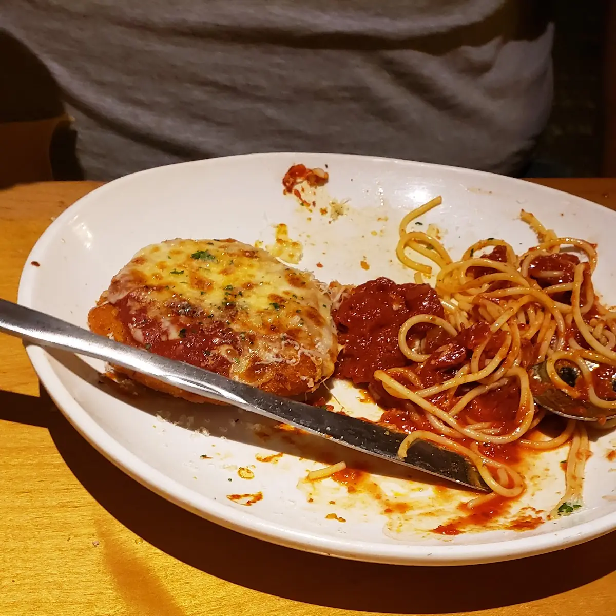 Giant Chicken Parmigiana