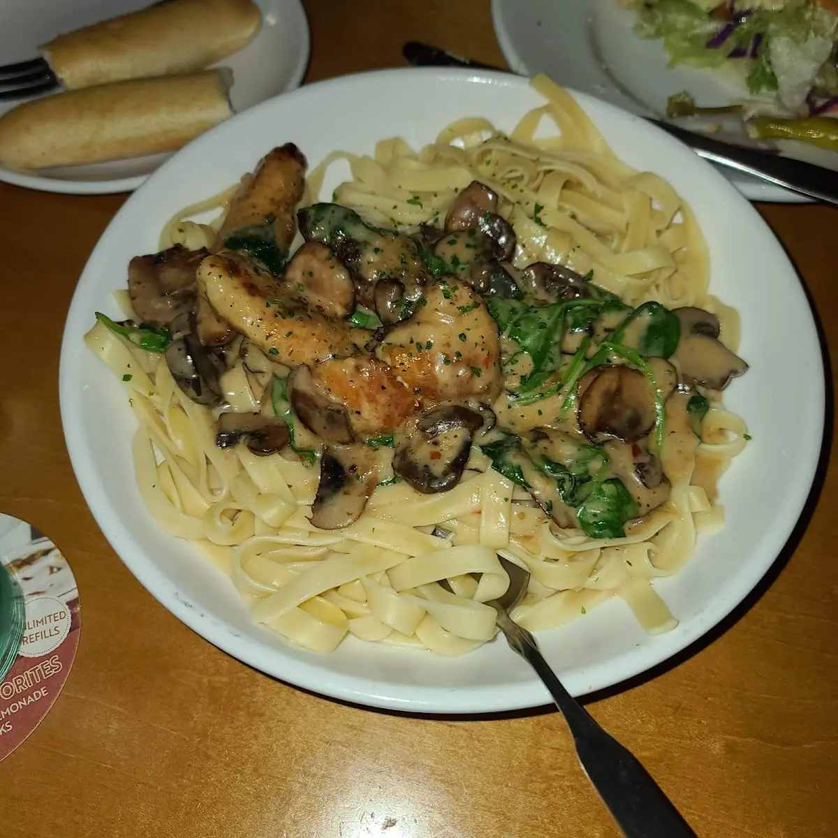 Stuffed Chicken Marsala