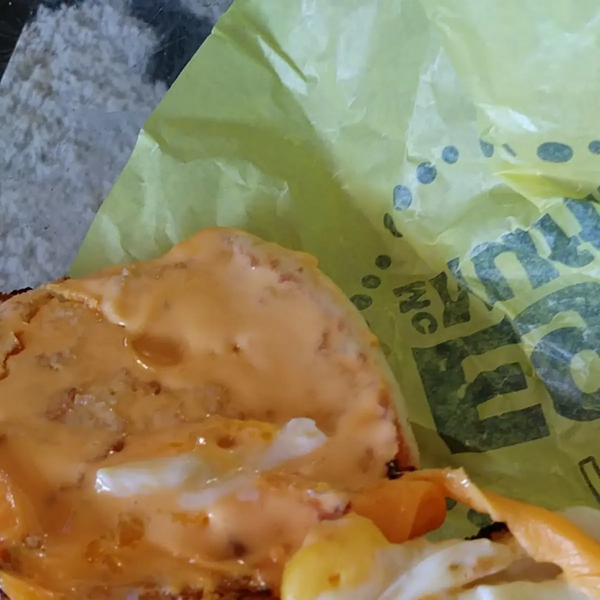 Hairy Egg and Cheese Mcmuffin