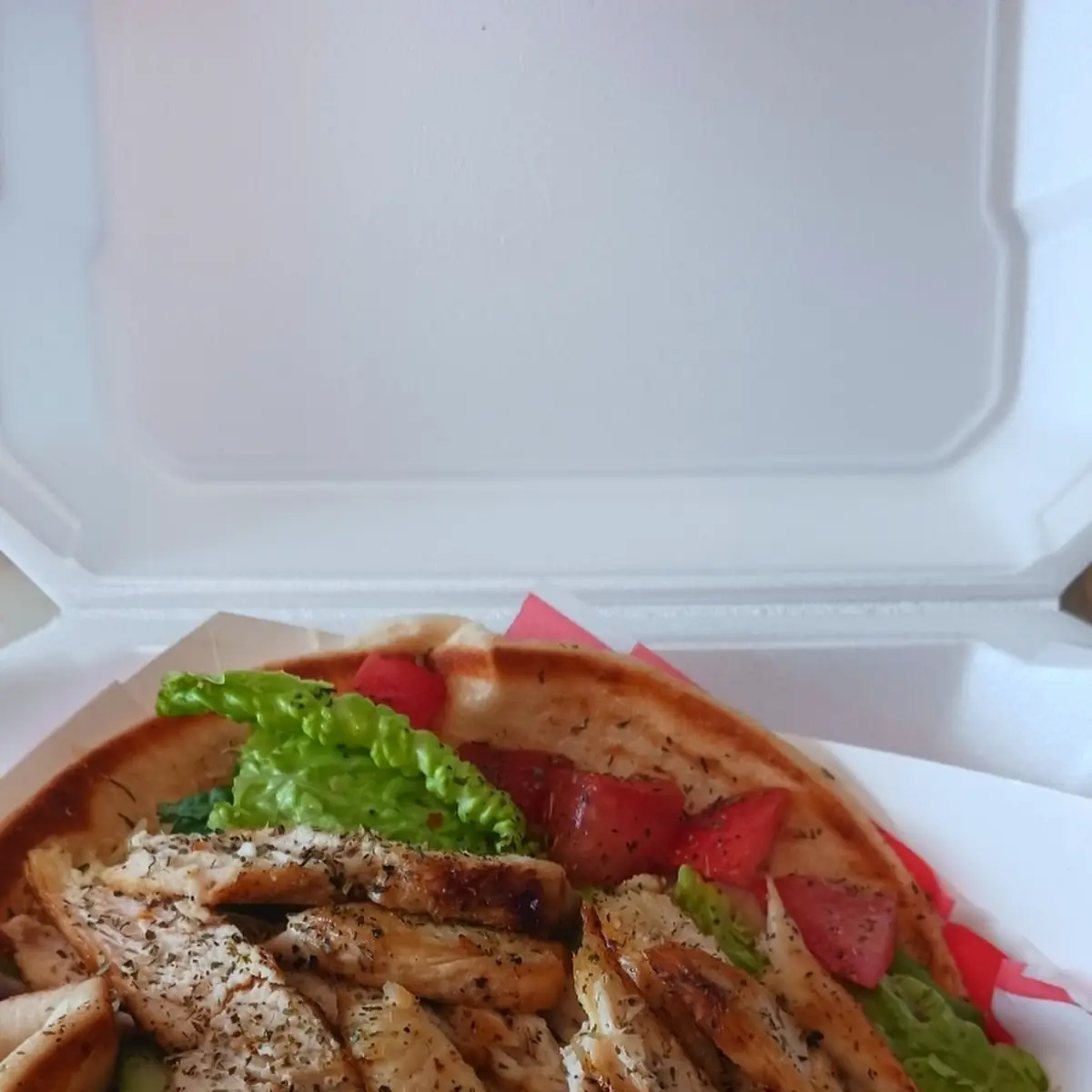 Chicken Caesar Pita