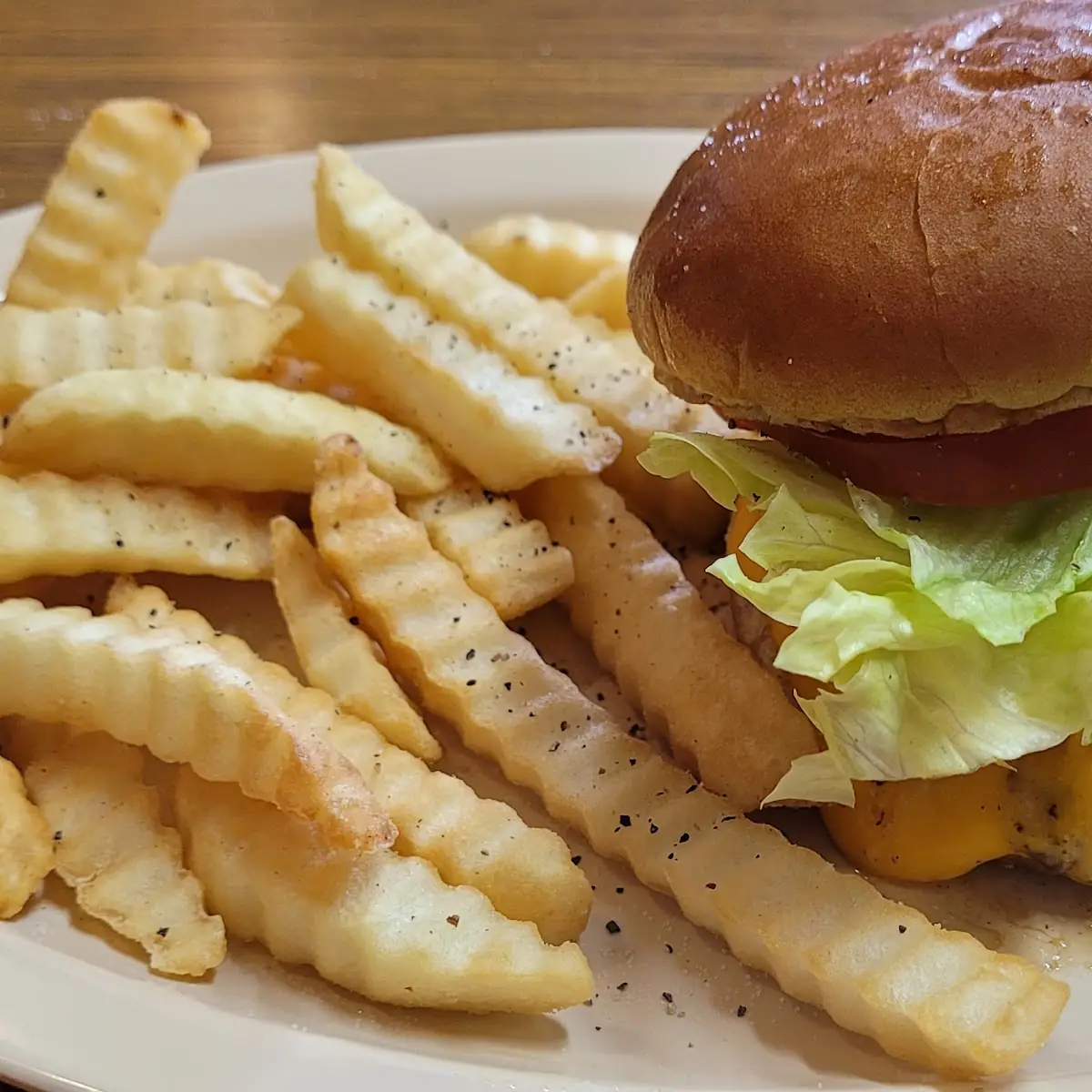 Double Cheeseburger with Fries