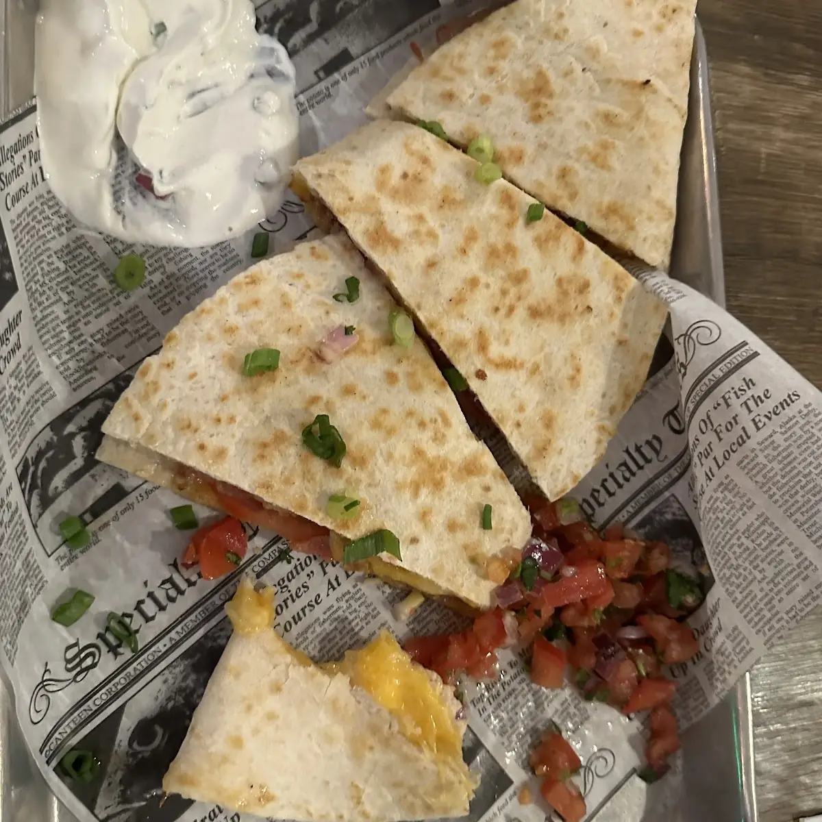 Cheese Quesadilla