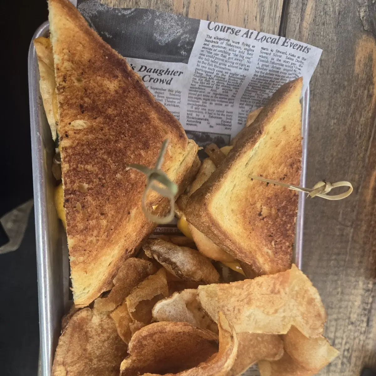 Grilled Cheese Du Jour