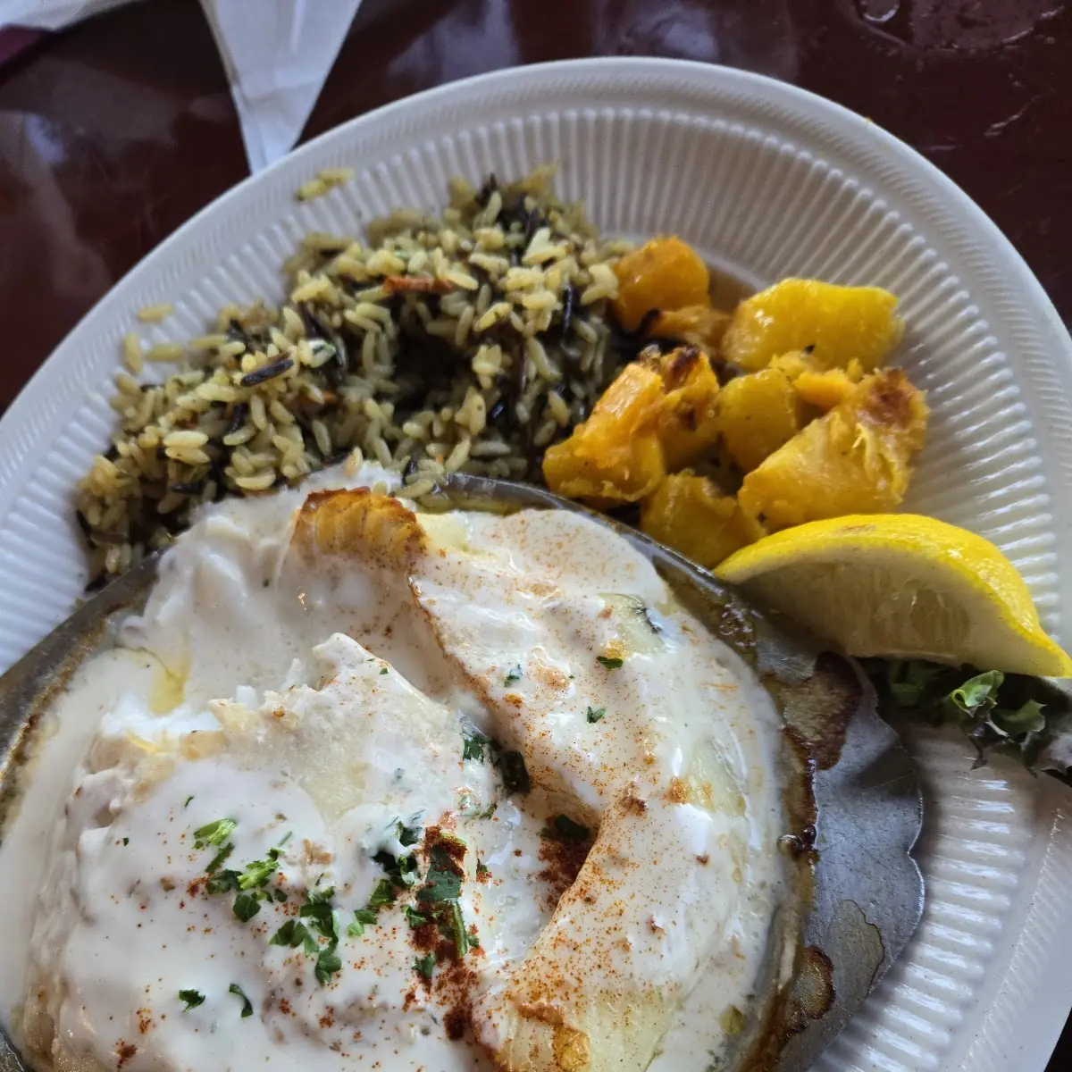 Baked Stuffed Haddock