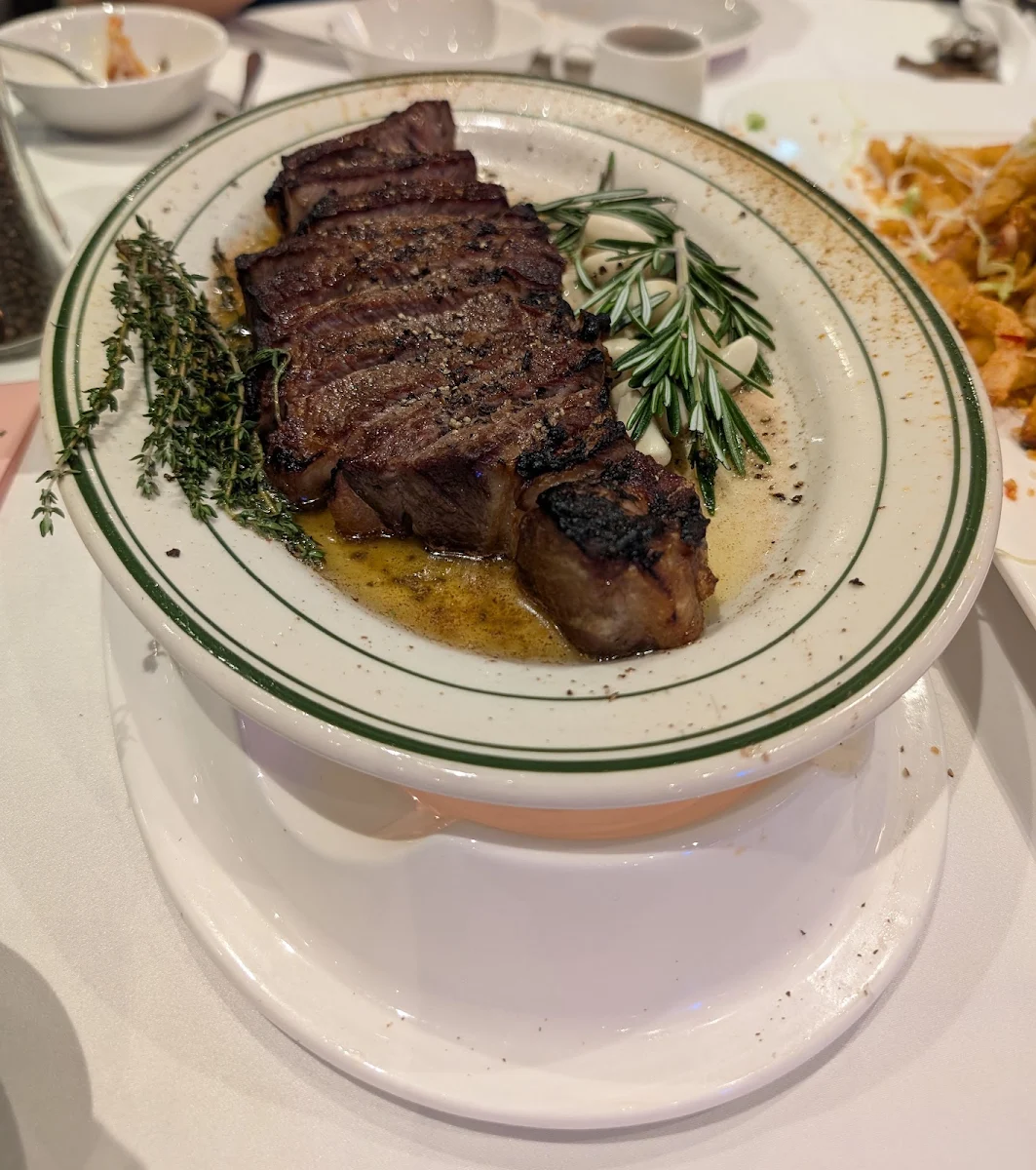 Ribeye Steak and Garlic