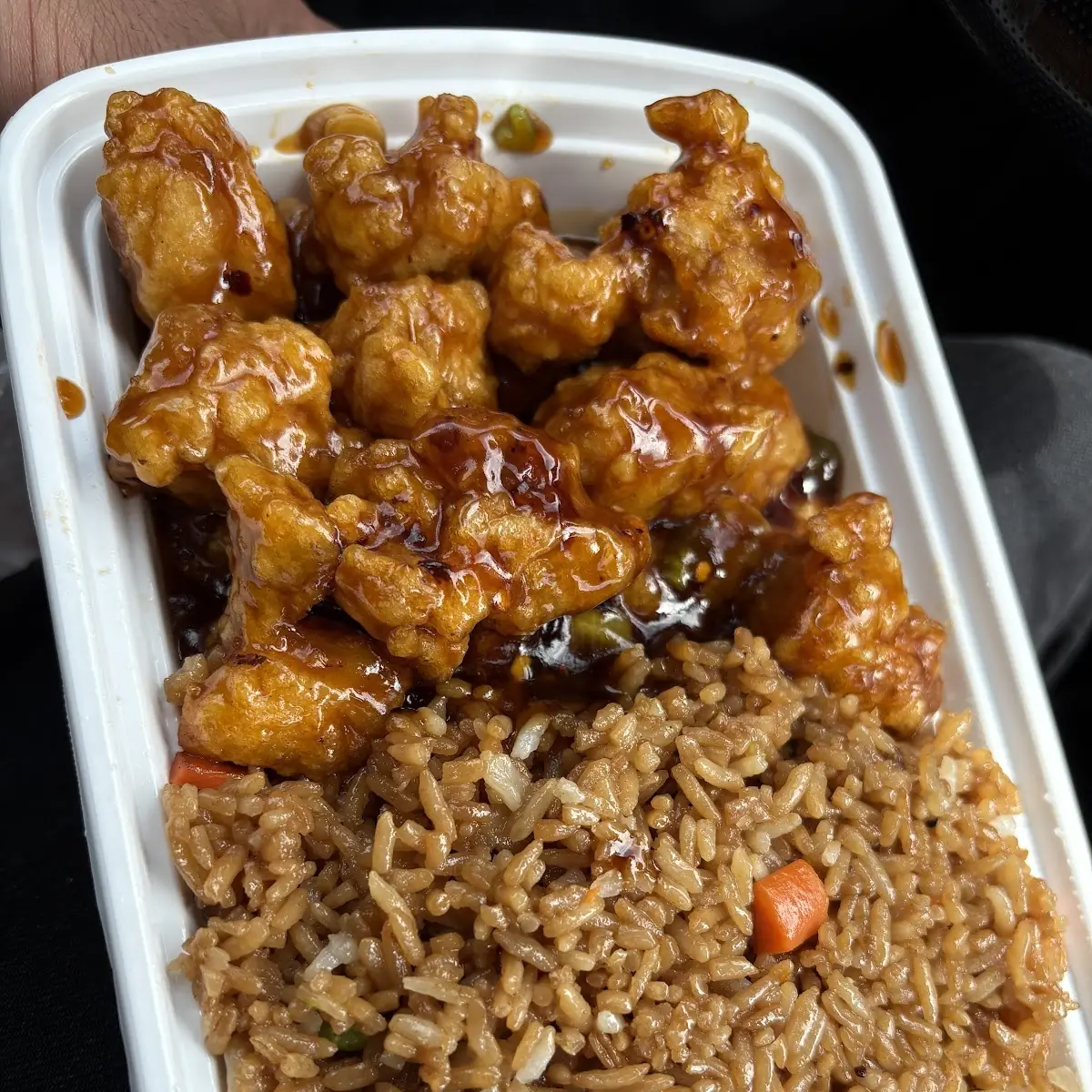 Orange Chicken Lunch