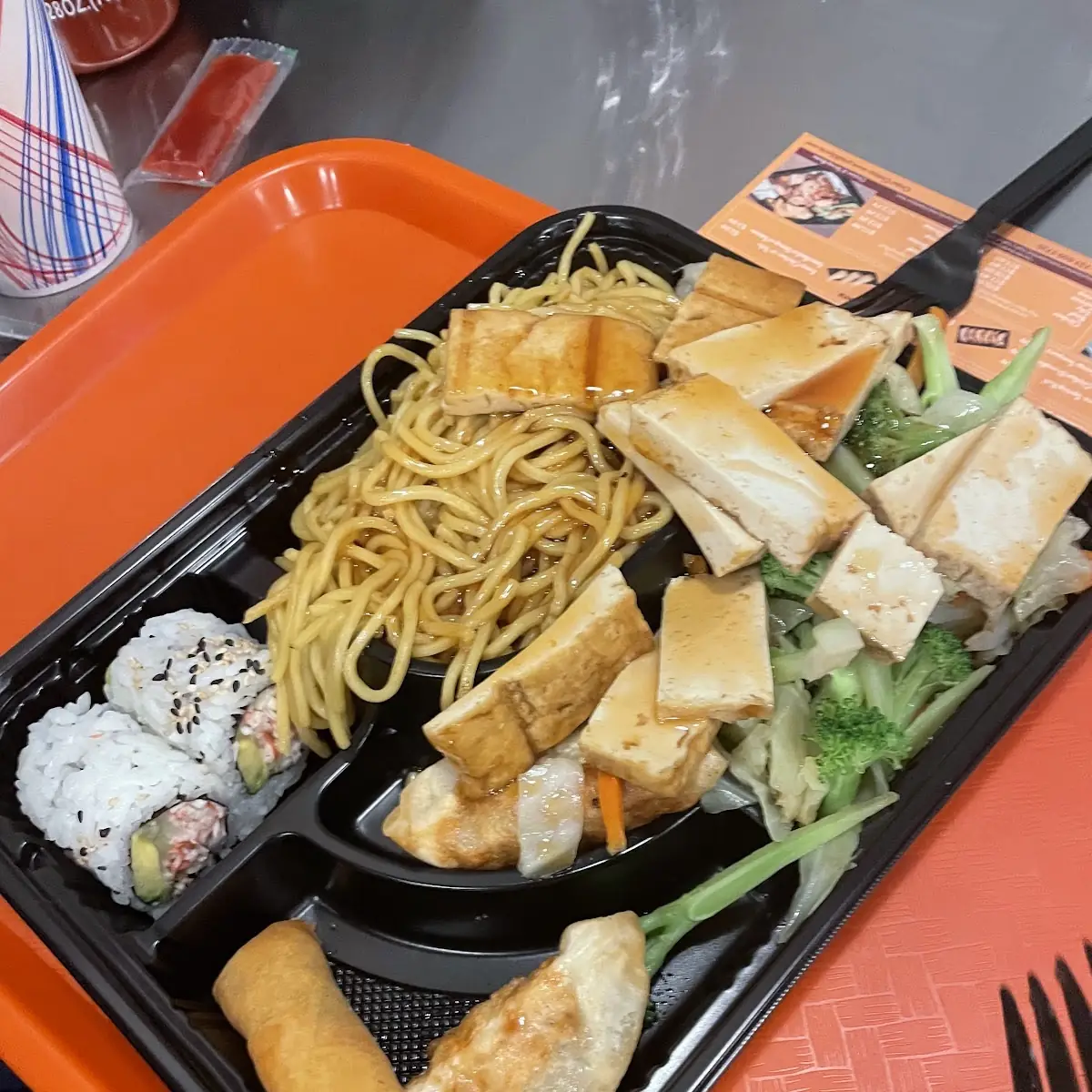 Hibachi Tofu Bento Box