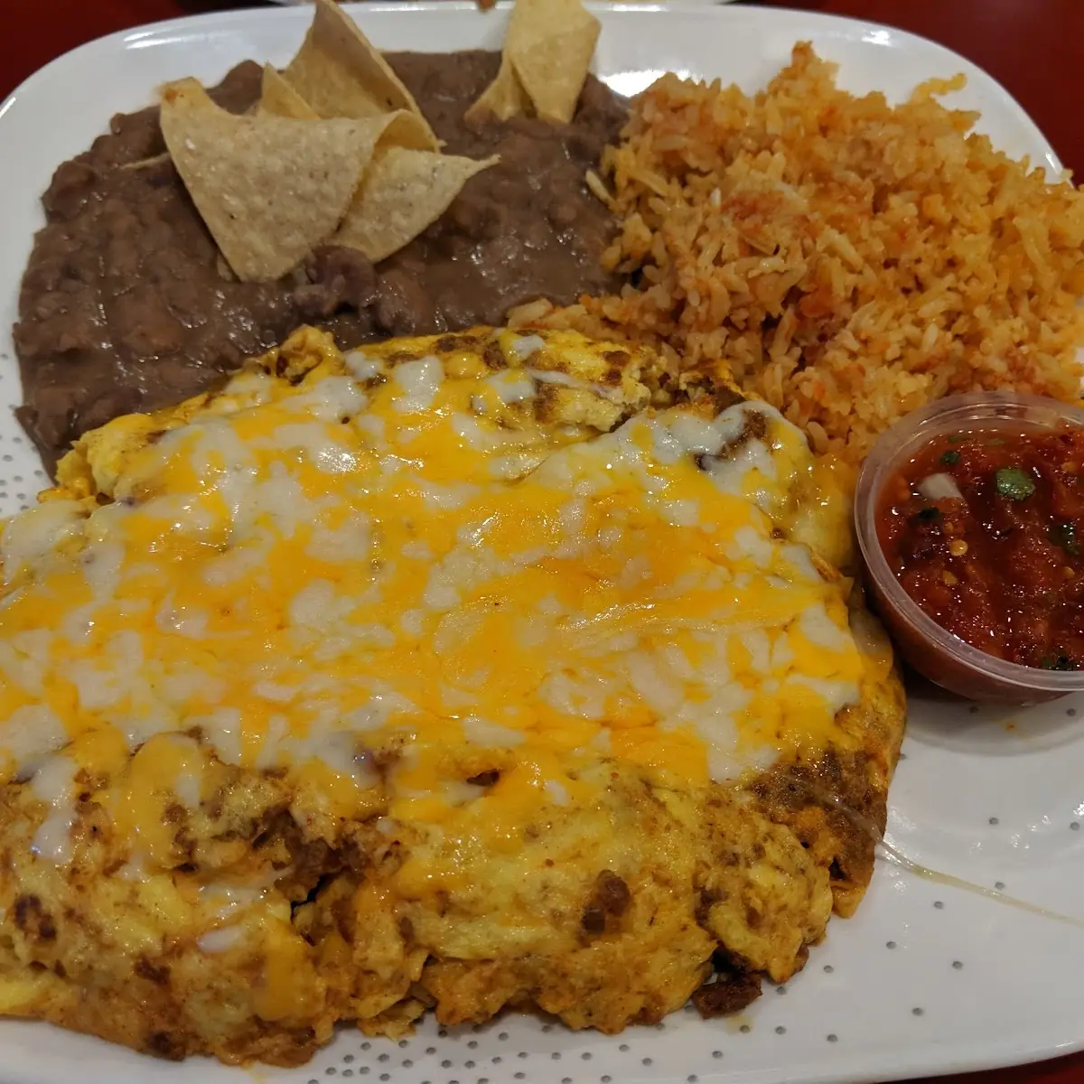 Chili Cheese Omelette