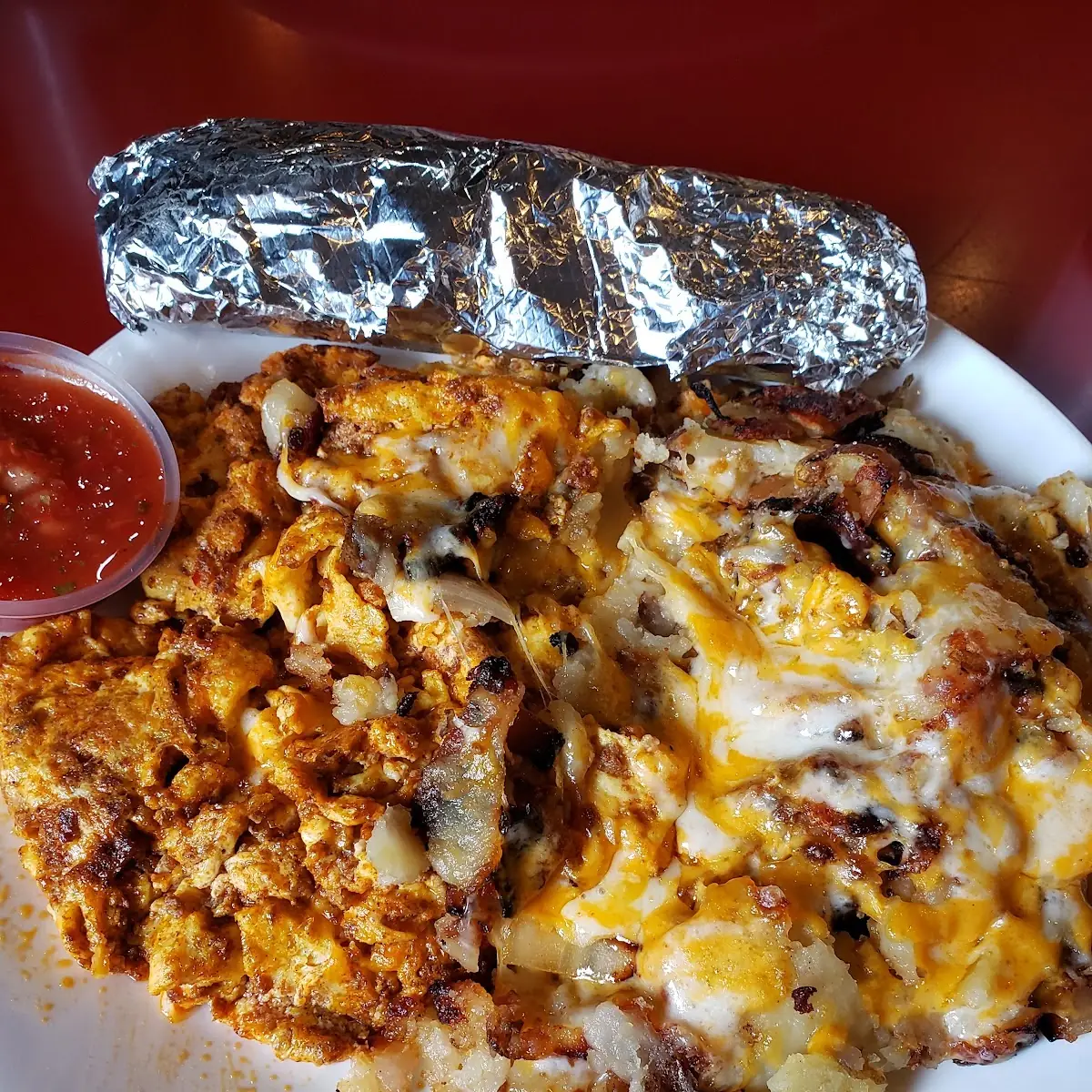 Potatoes with Cheddar Cheese