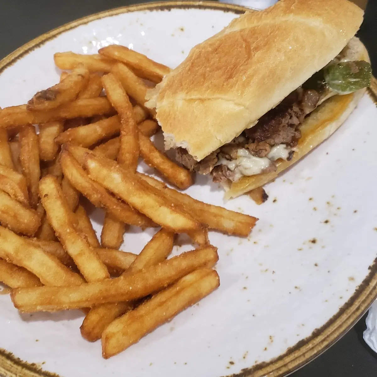 Philly Cheesesteak Sandwich
