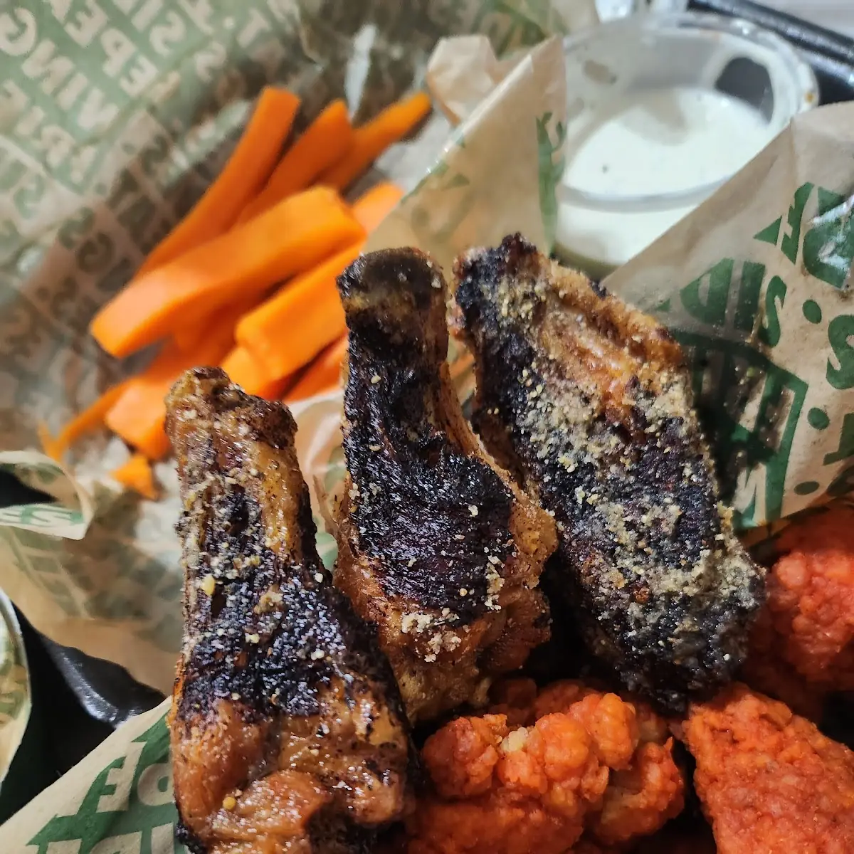 Plain Boneless Wings