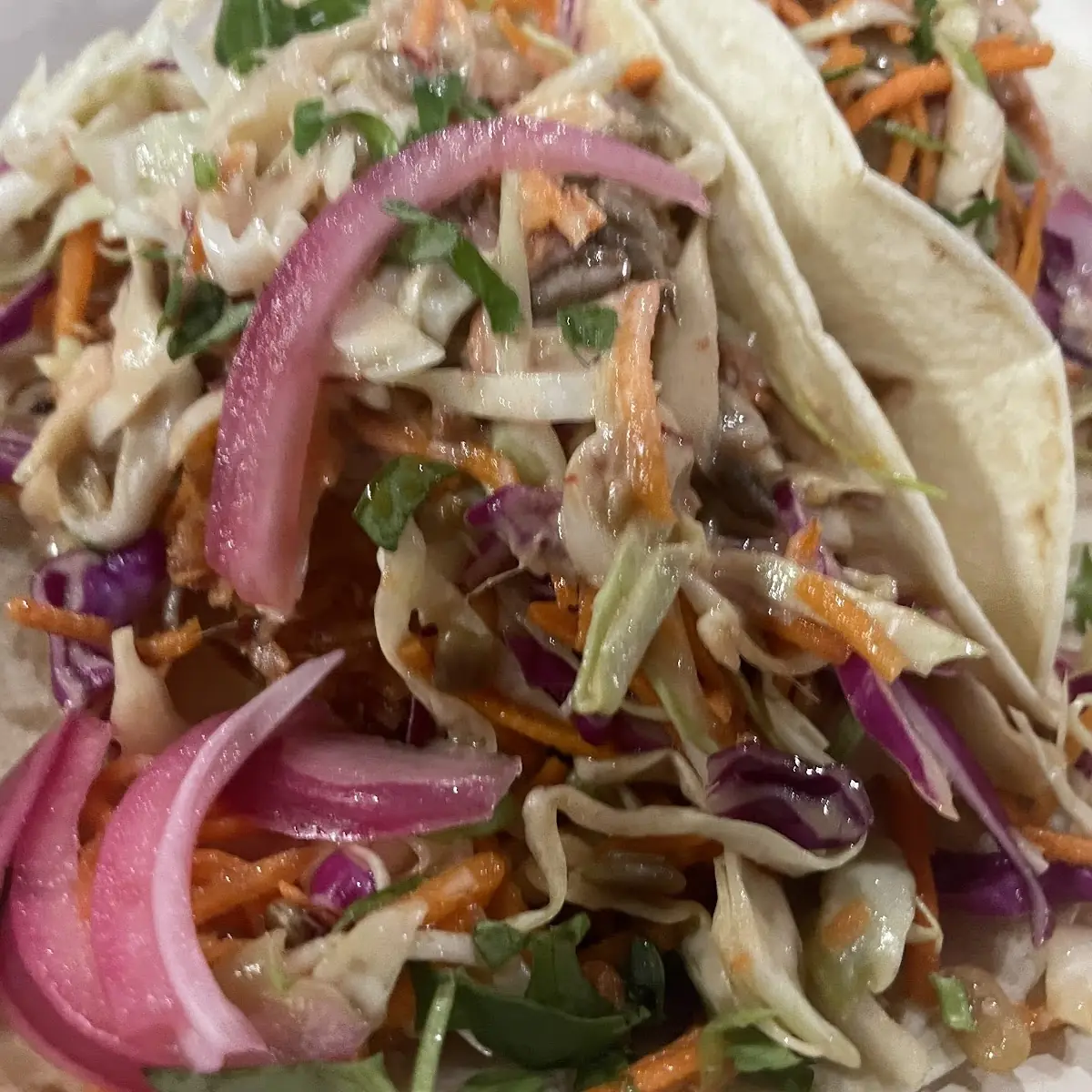 Coconut Shrimp Taco