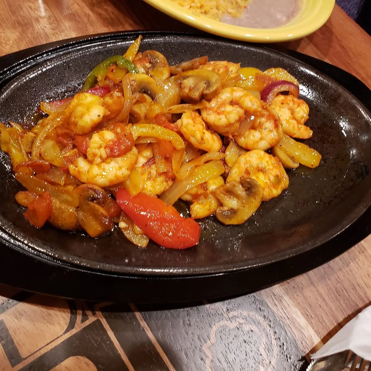 Shrimp Fajitas