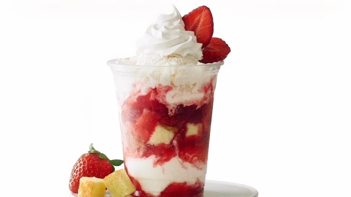 Strawberry Shortcake Sundae