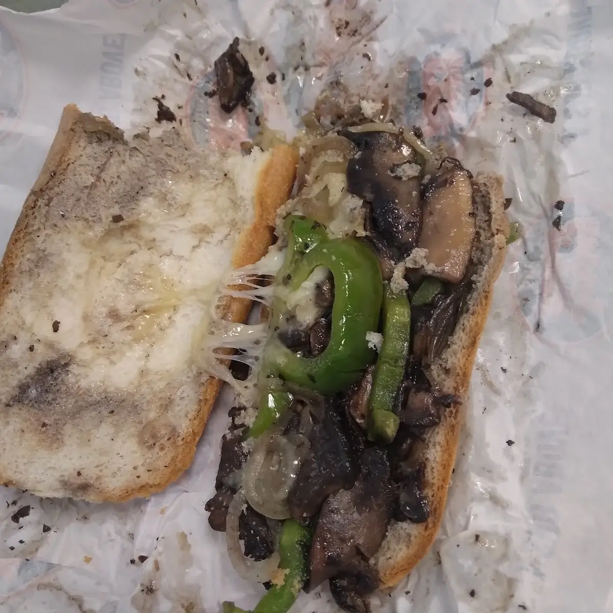 Mushroom Swiss Sub