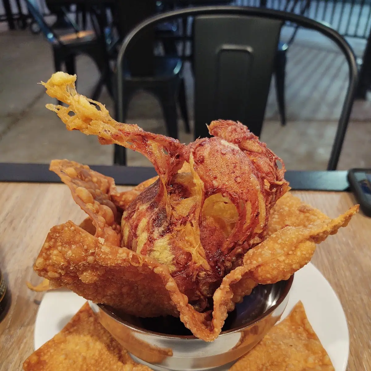 Deep Fried Green Tea Ice Cream