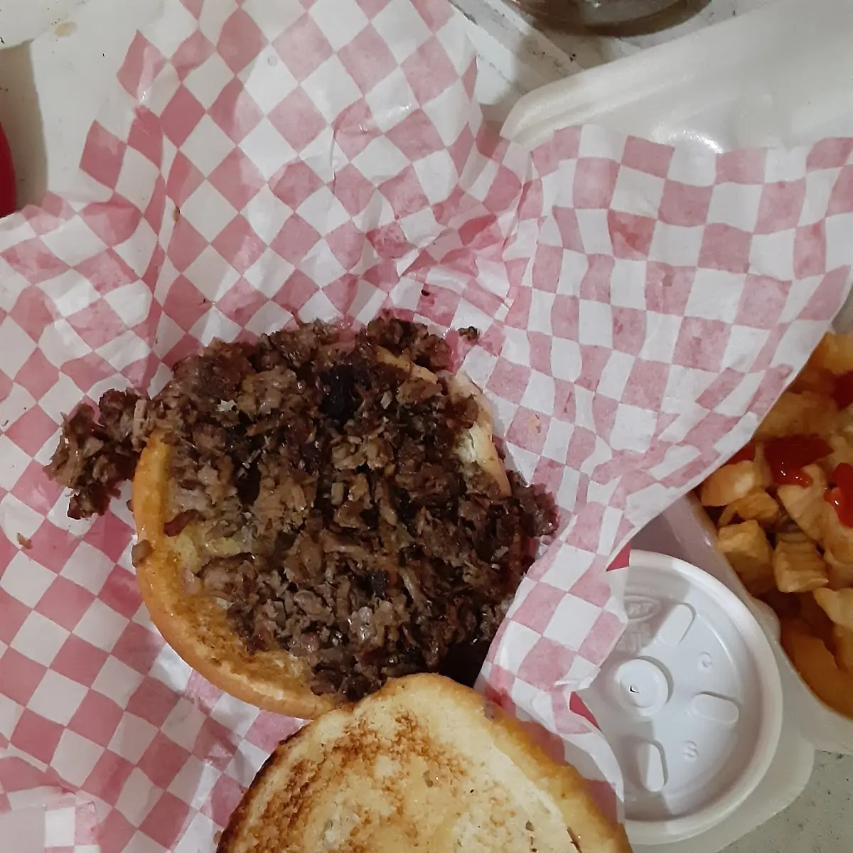 Chopped Beef Sandwich