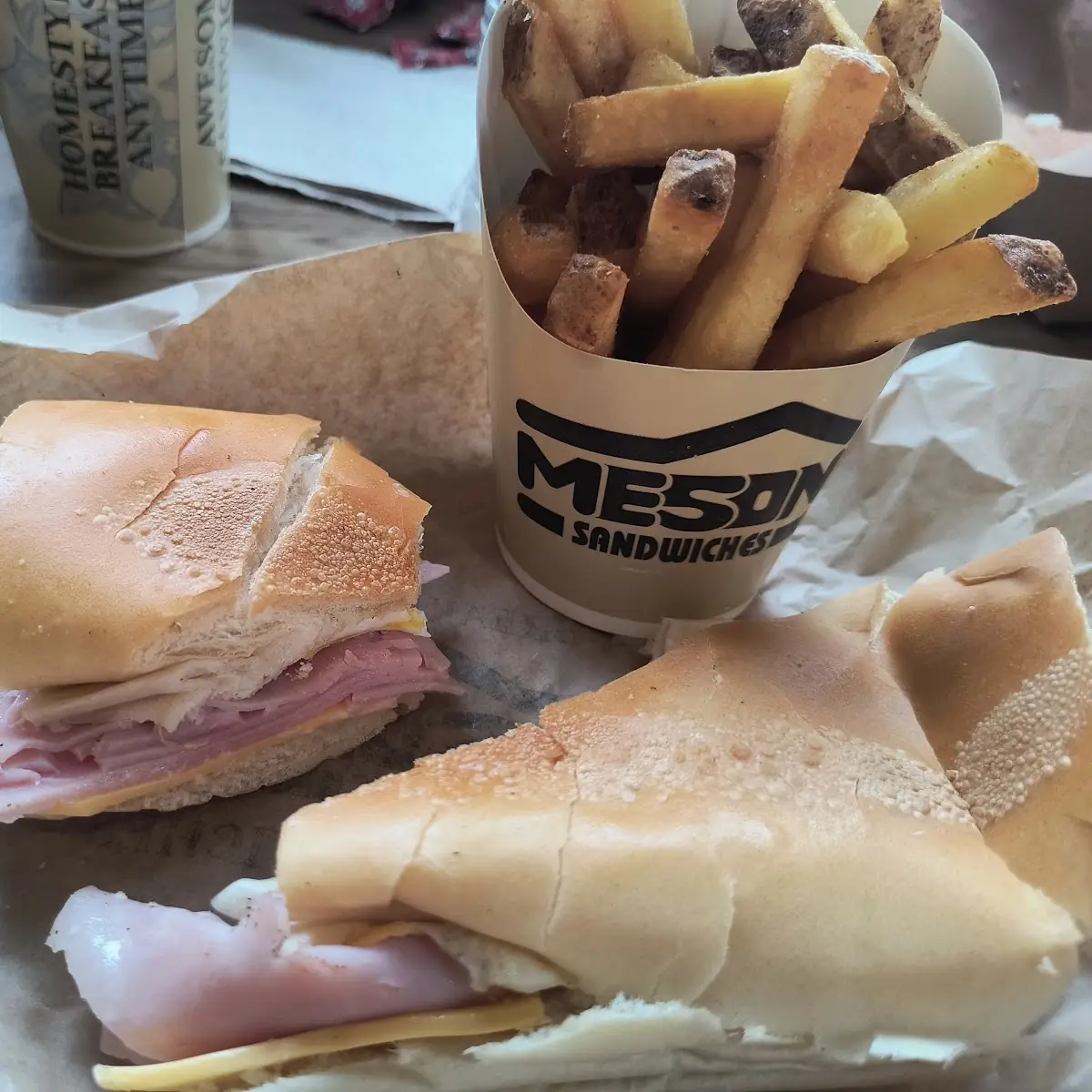 Ham Egg and Cheese
