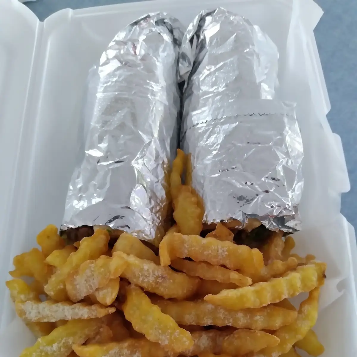 Philly Cheese Steak with Fries