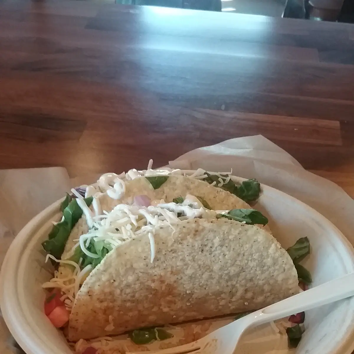 Hard Shell Taco with Steak