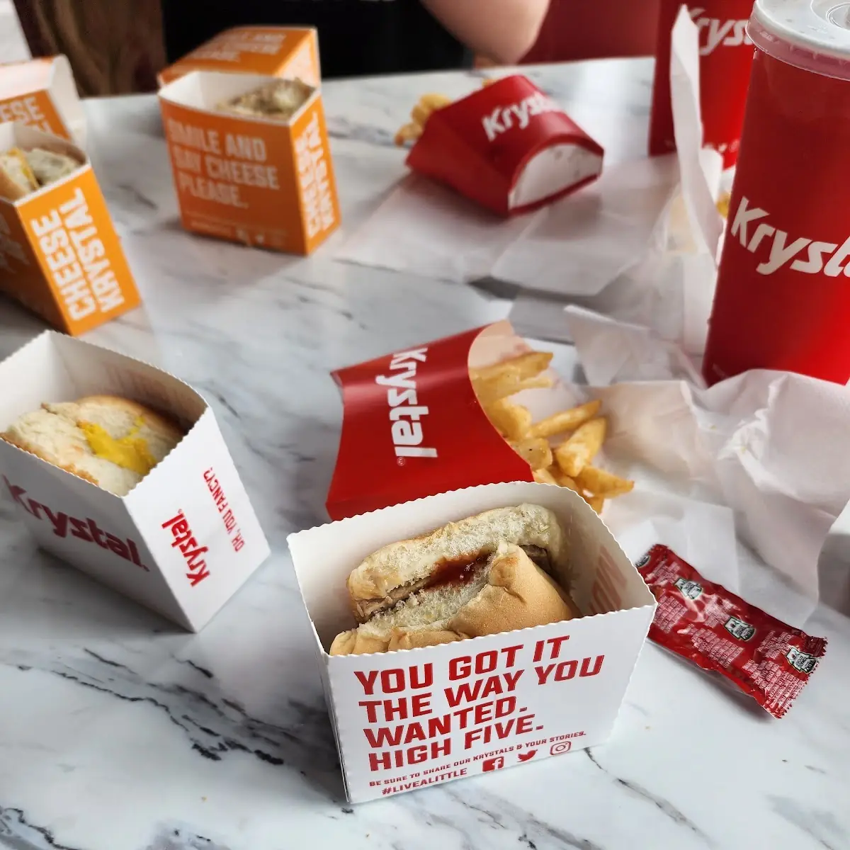 Krystal Burger Combo