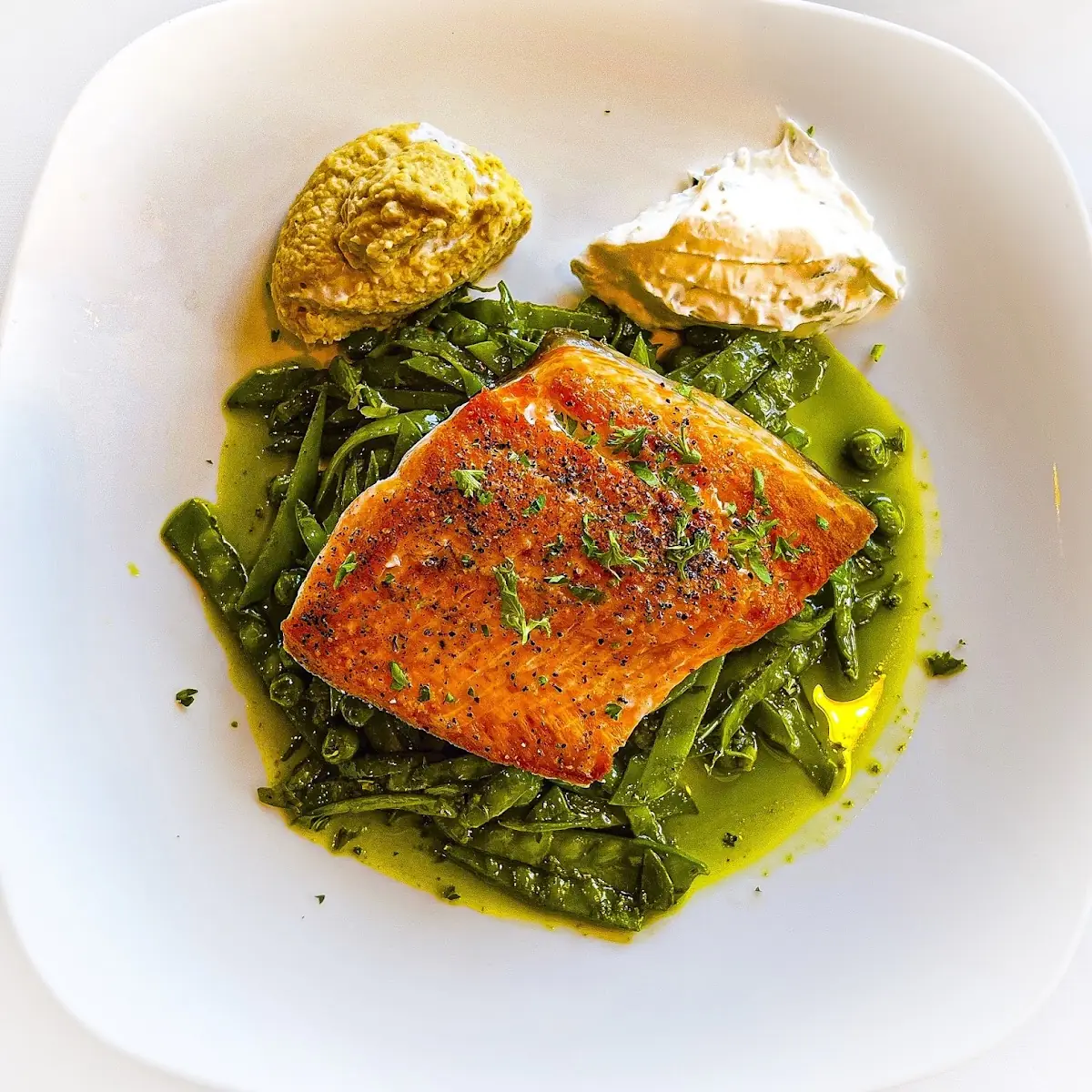 Pan Seared Scottish Salmon