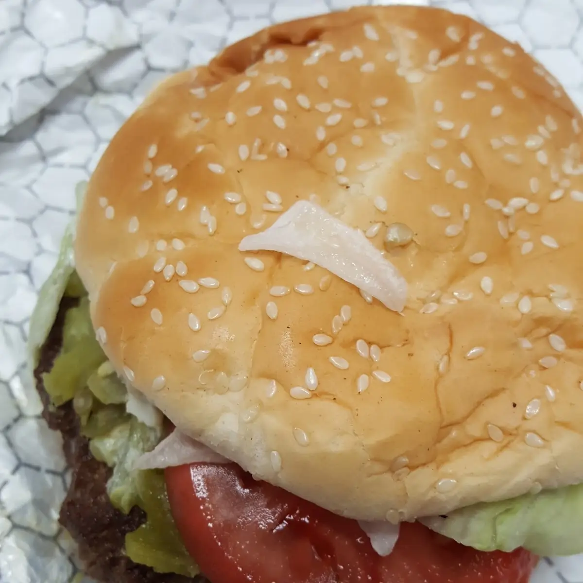 Green Chili Burger
