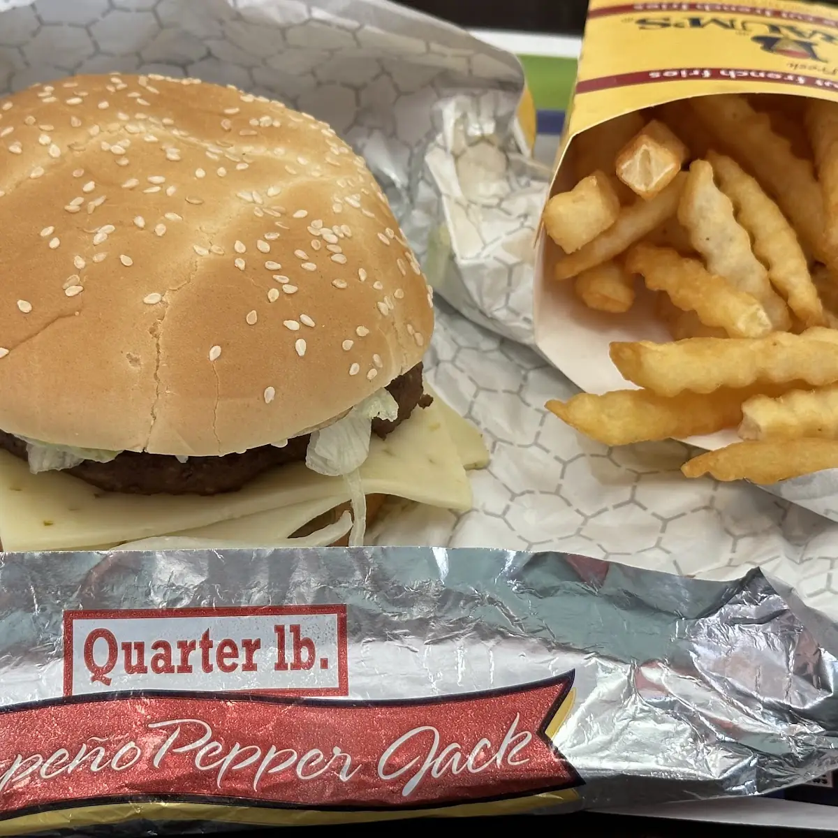 Jalapeno Burger Combo