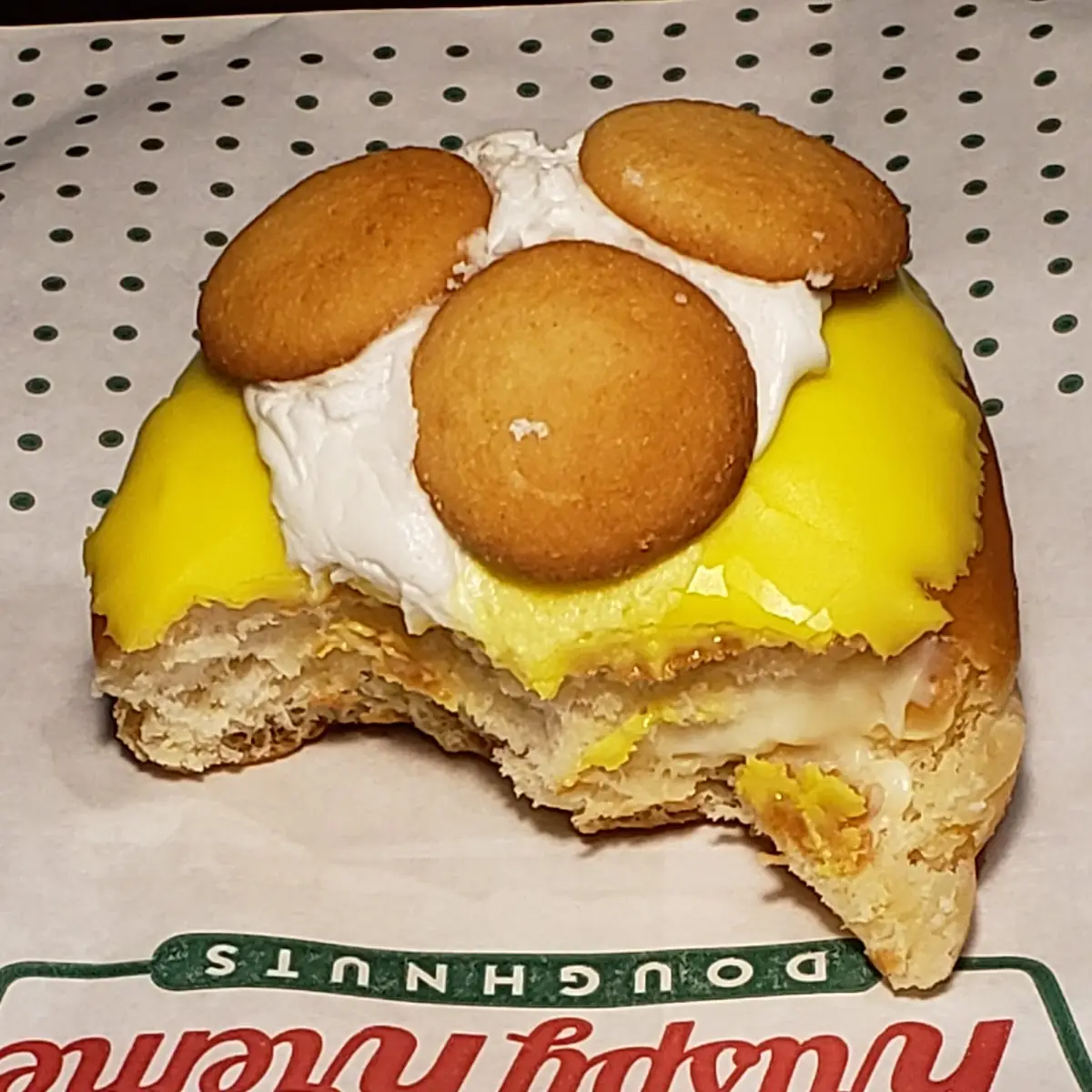 Banana Pudding Doughnut
