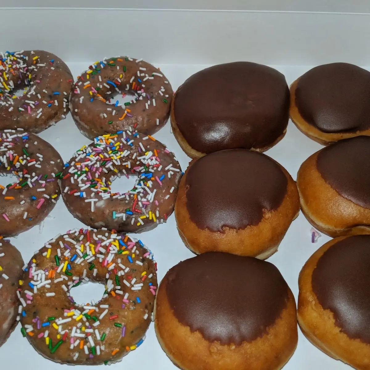 Chocolate Iced Custard Filled