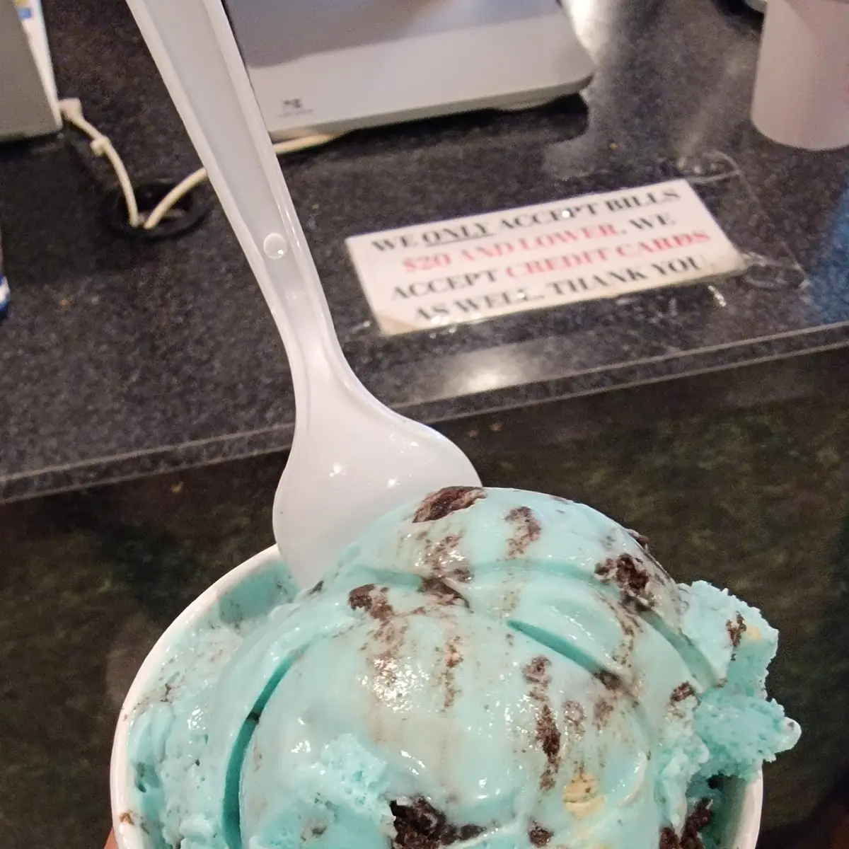 Cookie Monster Ice Cream
