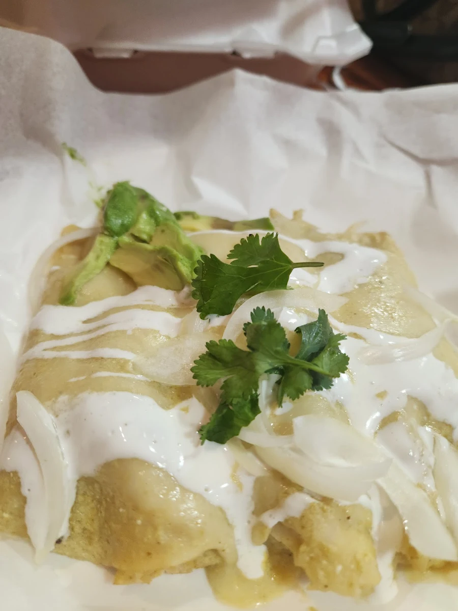 Chicken Enchiladas Verdes
